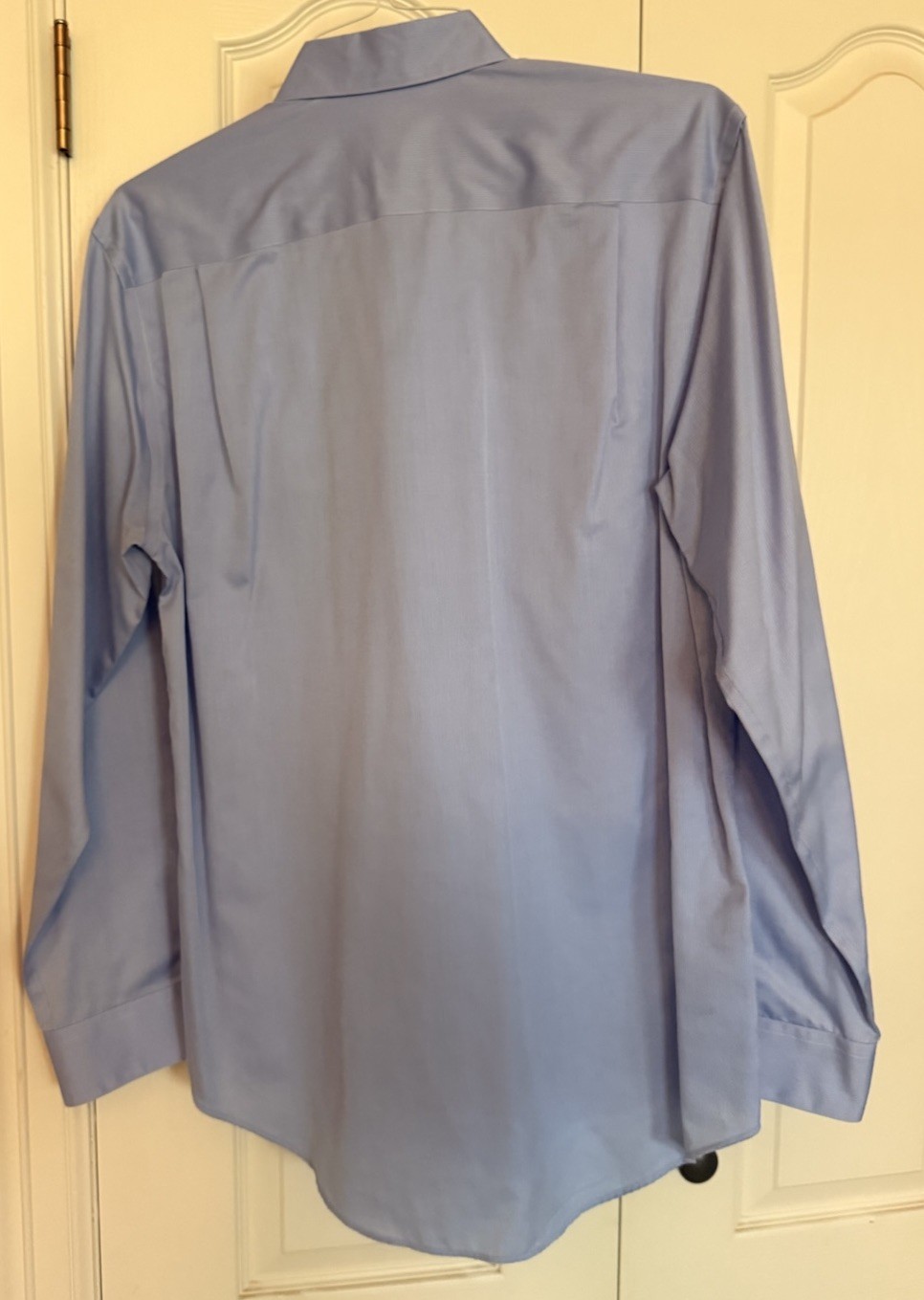 Kenneth Cole Awareness Men’s Dress Shirt 16 34/35 Blue Non Iron Slim Fit