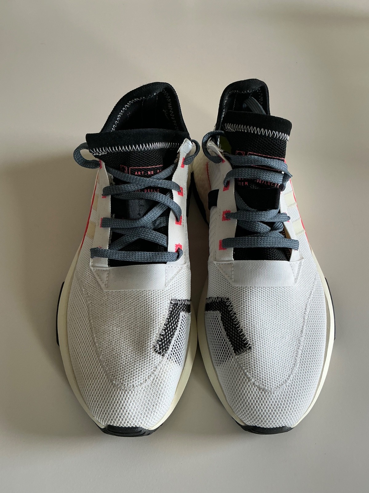 Size 11 – Men’s Adidas P.O.D. S3.1 White, Red, and Blue