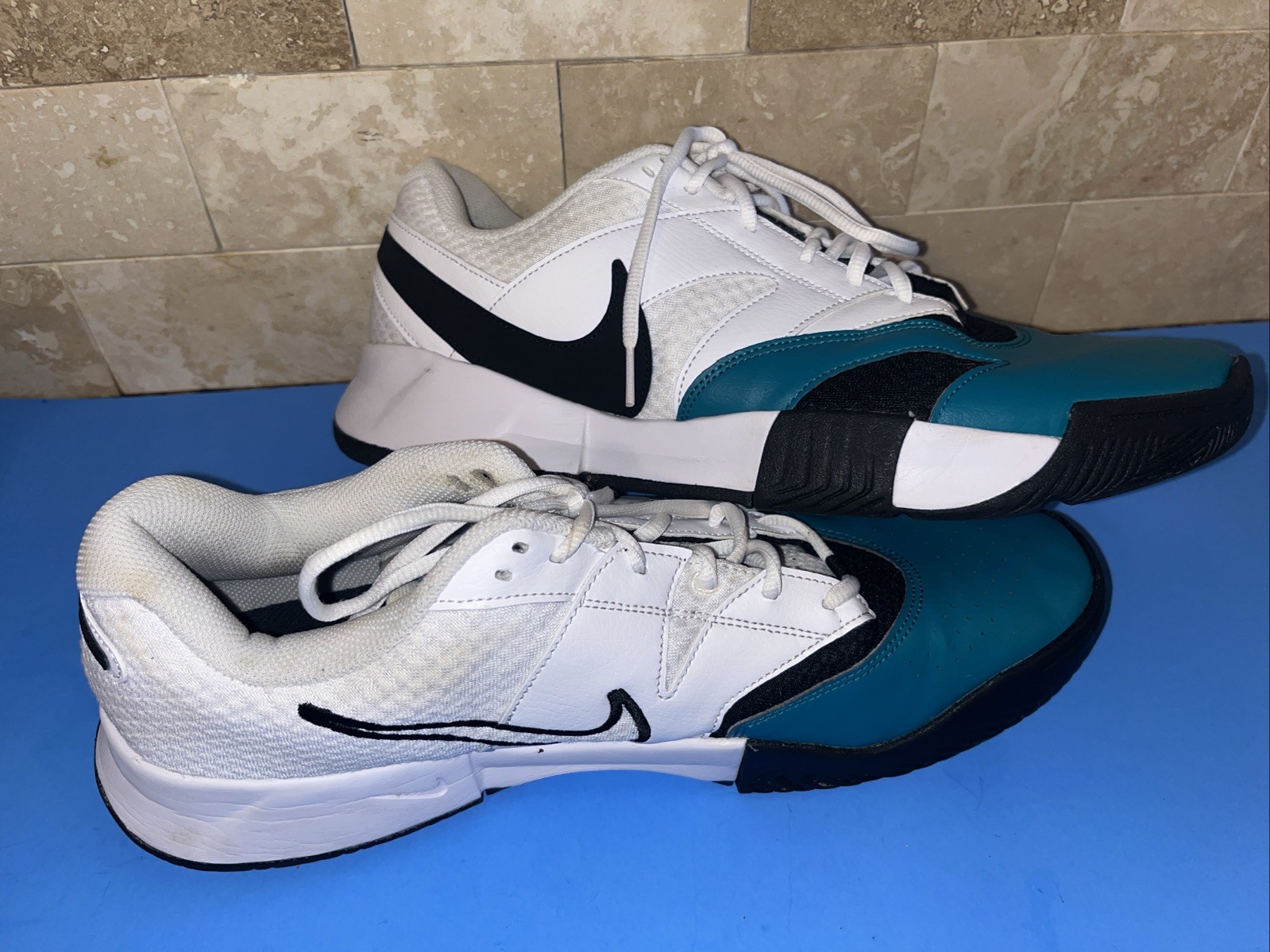 Nike 2025 Court Lite 4 Hard Court Men’s Tennis Shoes Training FD6574-104 Sz 13