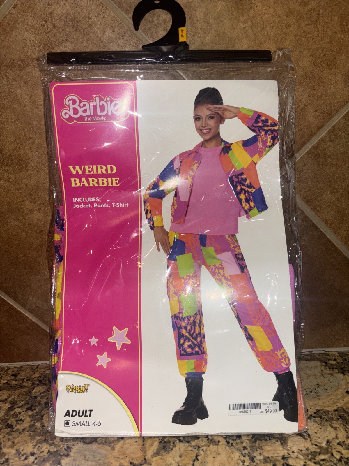 Weird Barbie The Movie Adult Small 4-6 Costume Cosplay Dress up Halloween