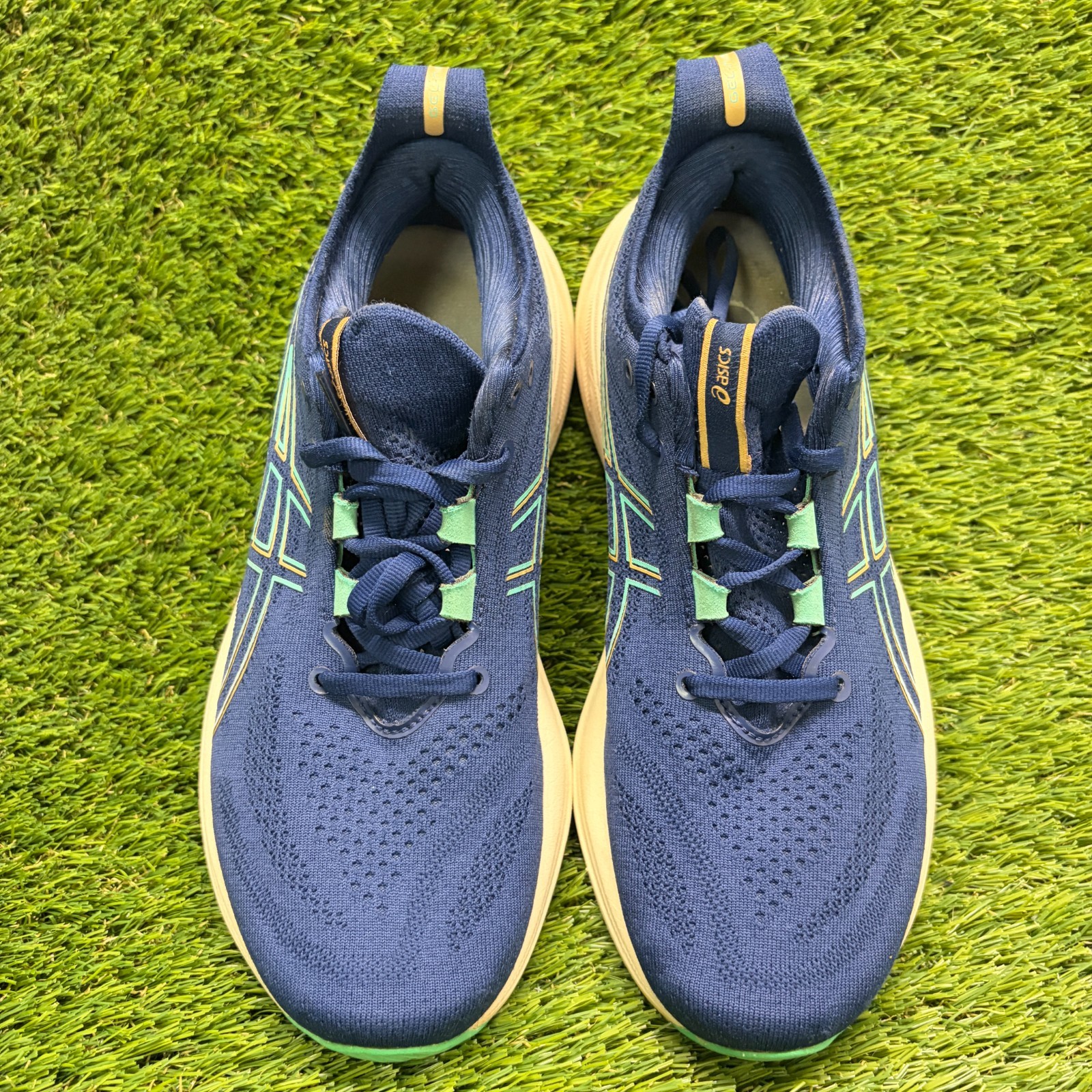 Asics Gel-Cumulus 26 Womens Size 8 Blue Athletic Running Walking Shoes Sneakers