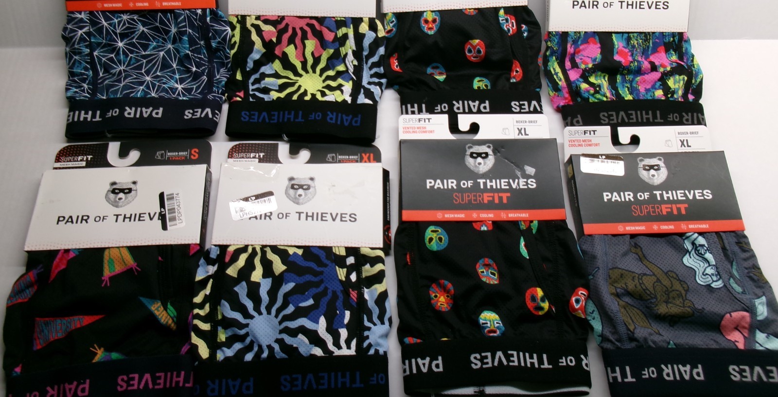 Pair Of Thieves SUPER FIT Boxer Brief SINGLE PAIRS! The most fitting undies