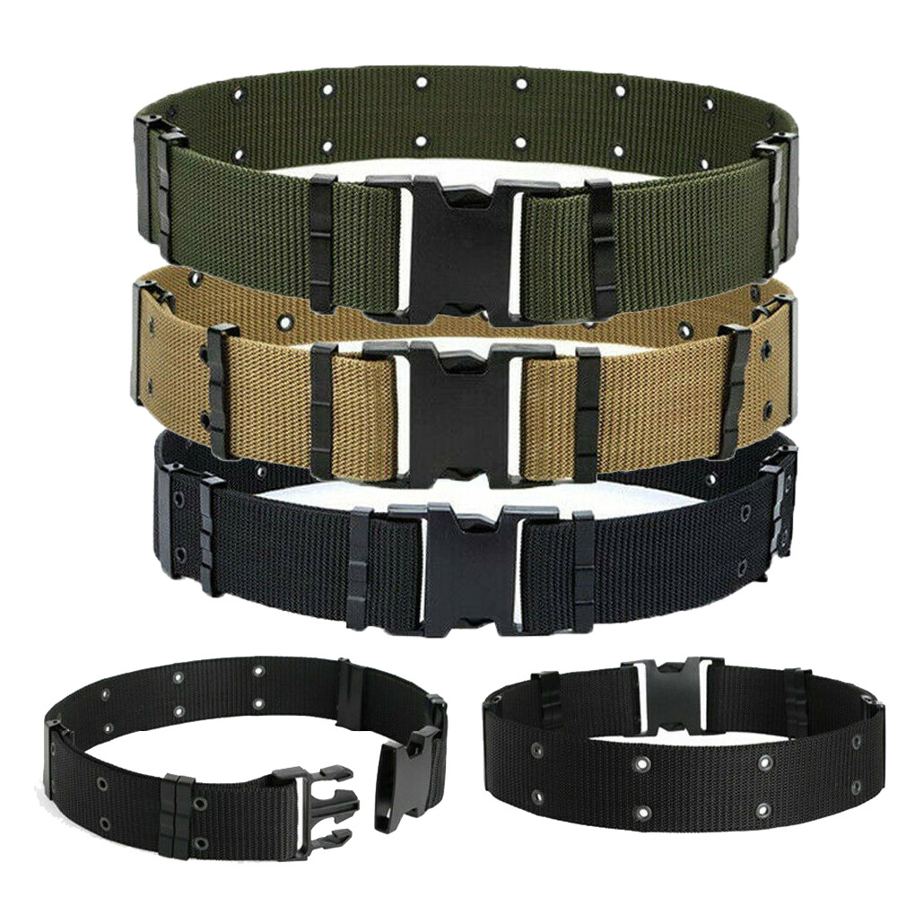 Military Pistol Belt Nylon Tactical Tactical Belt ALICE Marine Corps Type GI