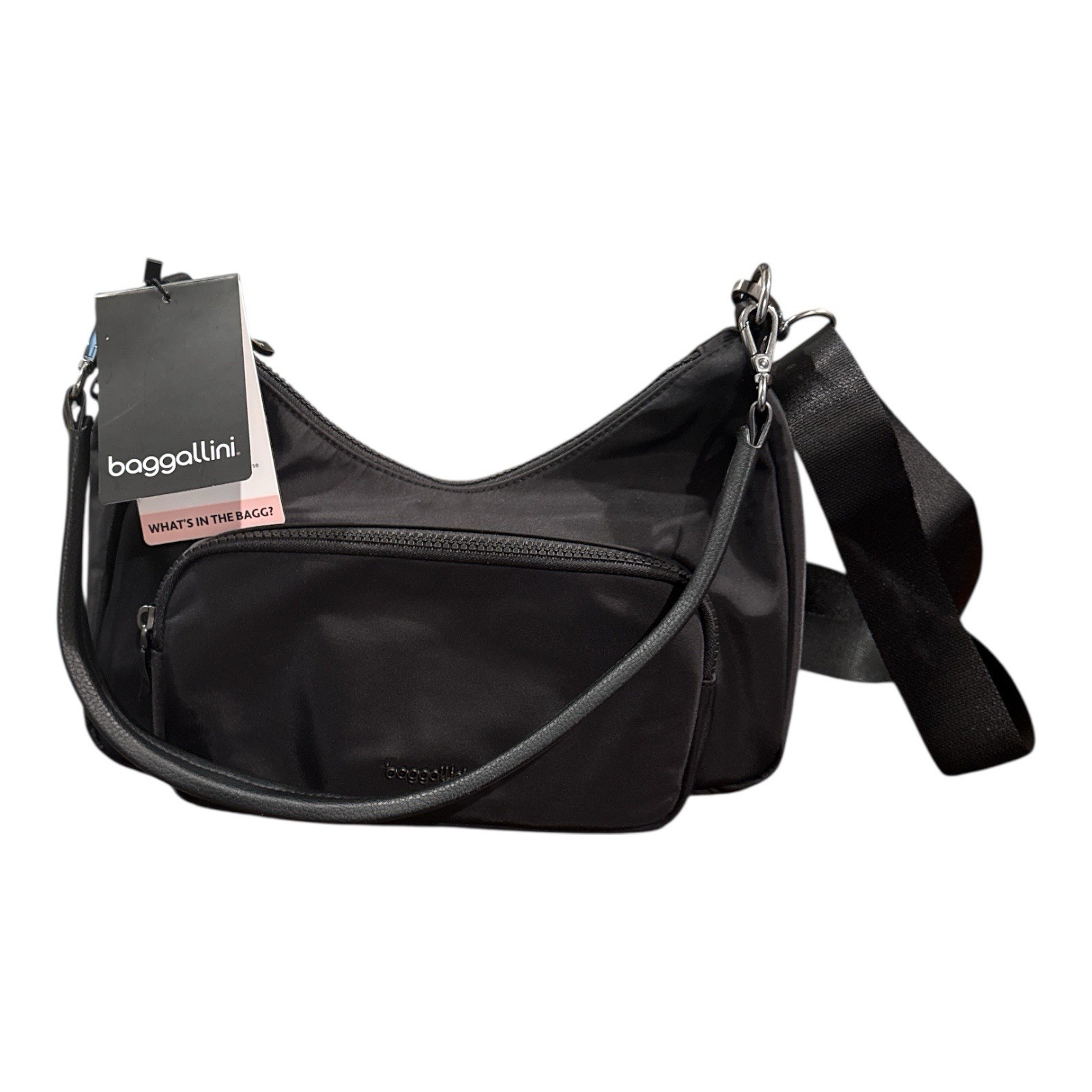 Baggallini Savannah Crossbody Handbag 12x8x4.5 RFID Card Holder Two Straps New