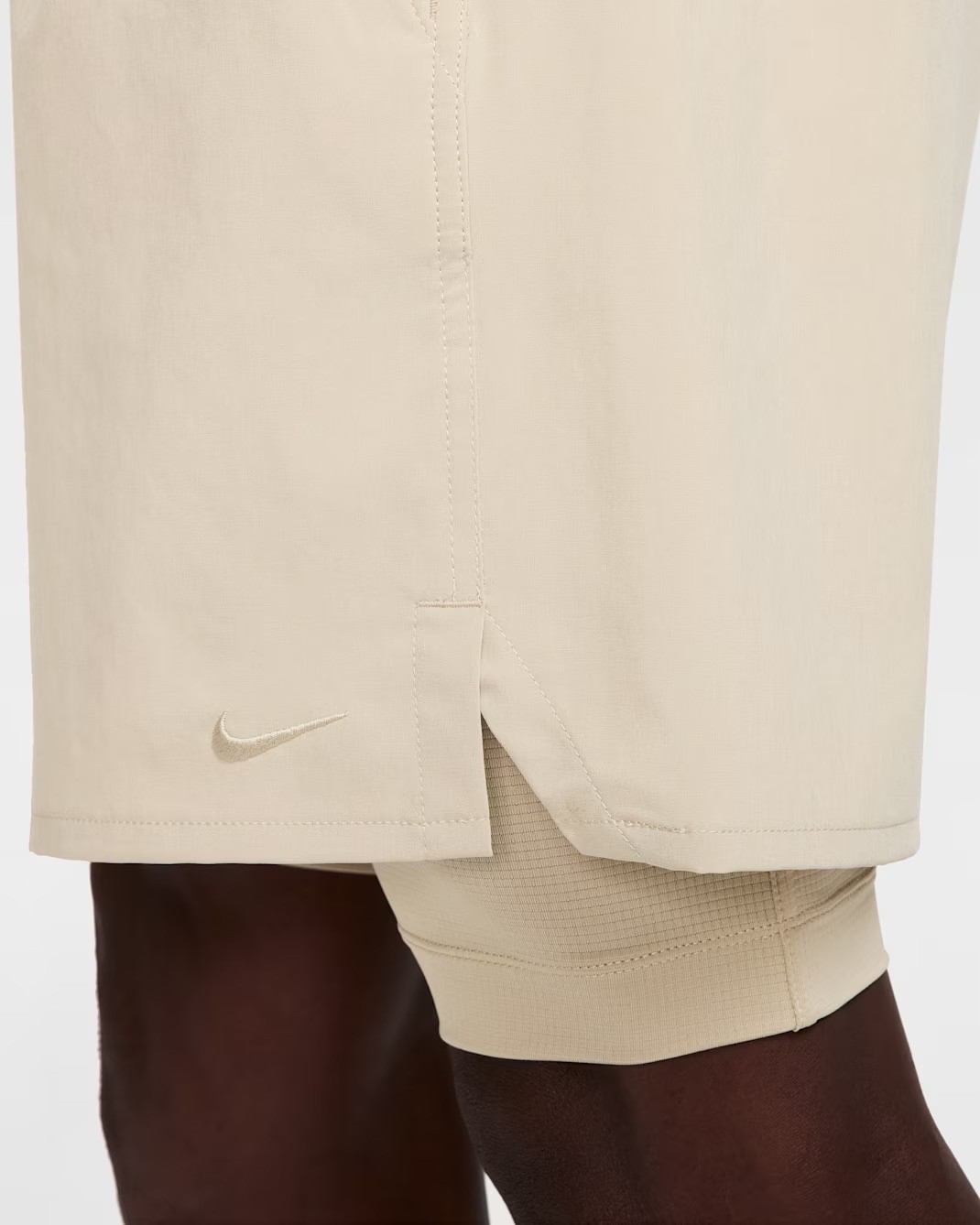 Nike Men’s Unlimited Lined Training Shorts DV9334 251 Desert Khaki Size XL Dusty