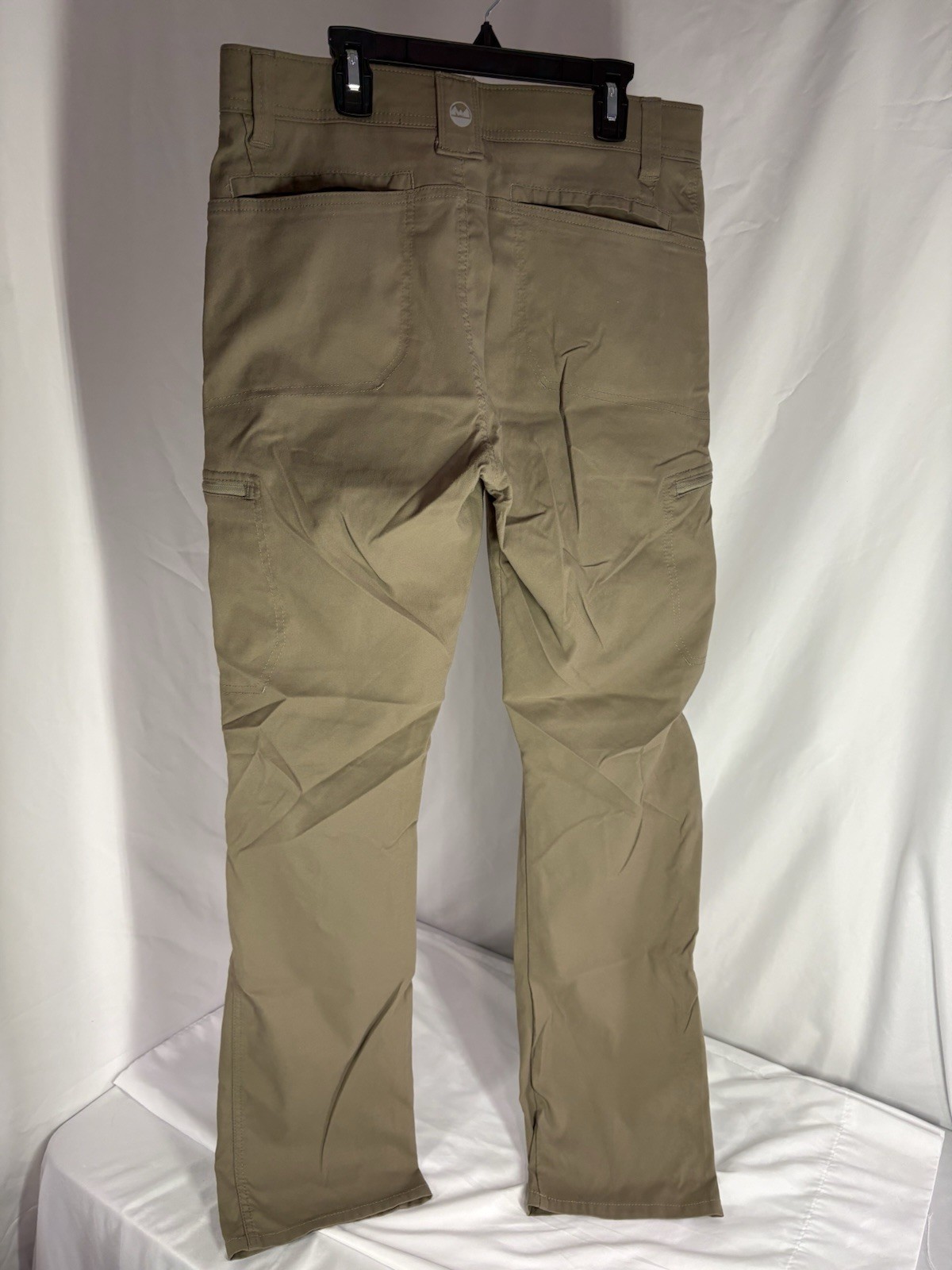 Wrangles Men’s Light Brown ATG Cargo Pants 32×32 Pockets