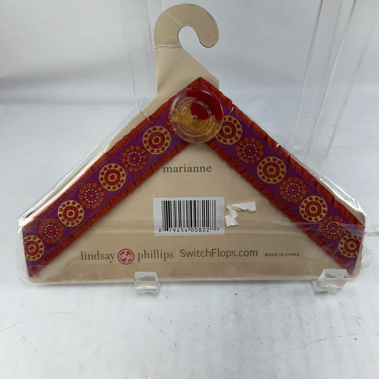 Lindsay Phillips Switchflops Straps Large 9/10/11 Marianne Shareen Nos