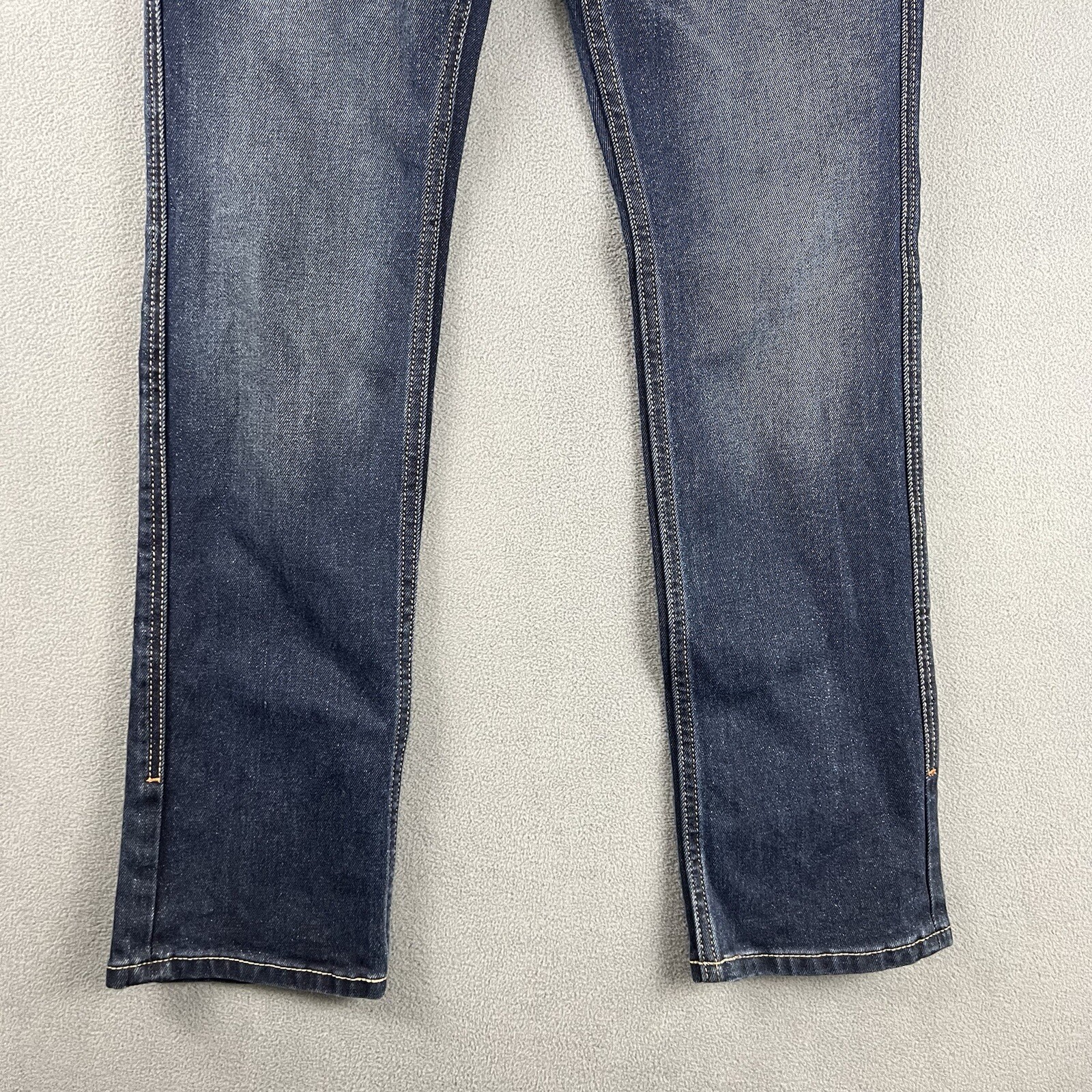 Harley Davidson Pants Womens 29X32 Blue Armalith FXRG Mid Rise Motorcycle Jeans