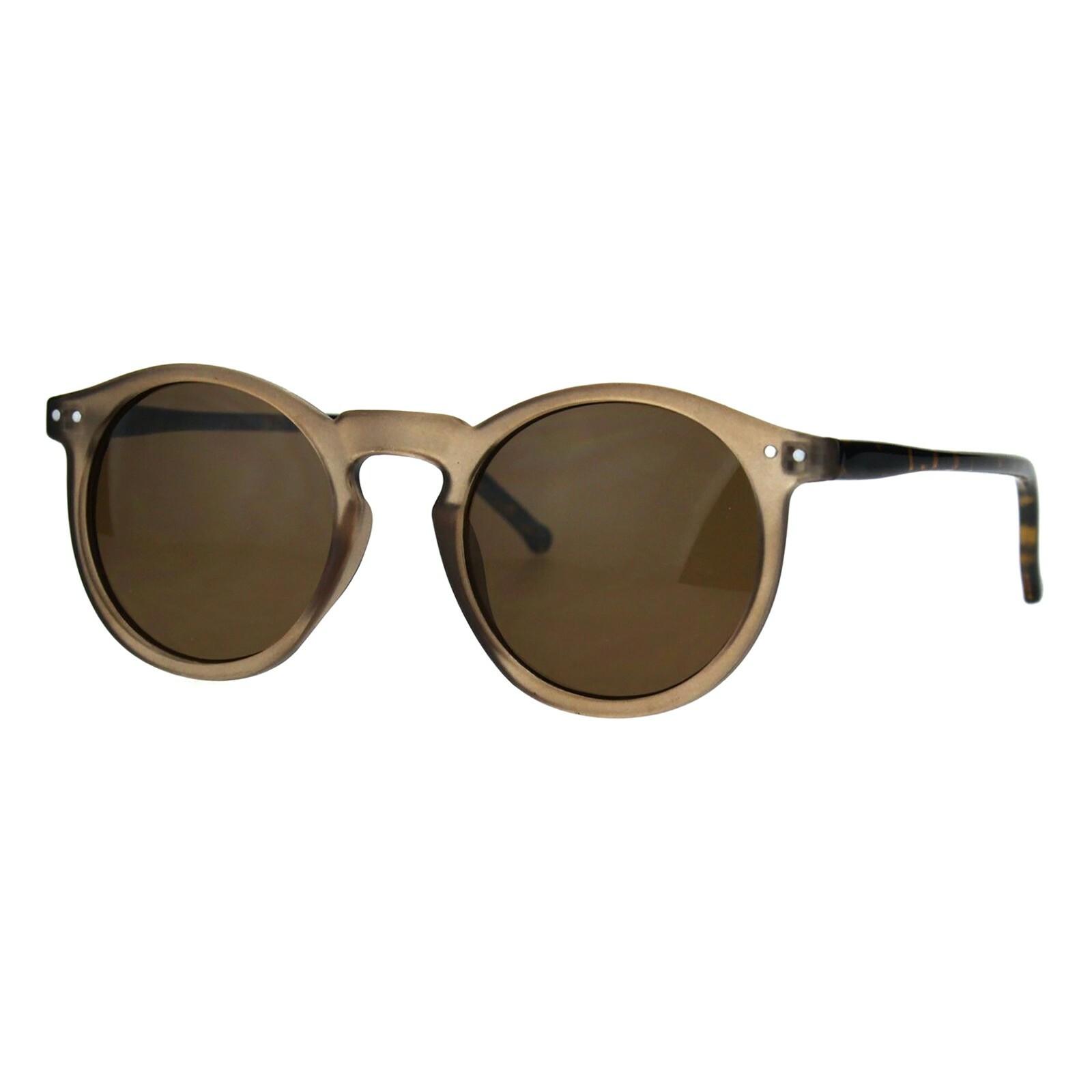 Round Keyhole Sunglasses Unisex Vintage Designer Fashion Shades UV 400