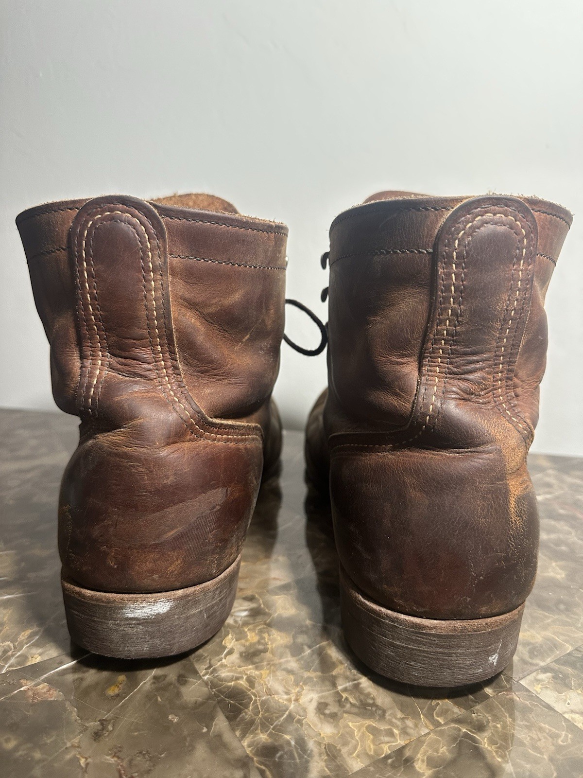 Red Wing Iron Ranger Men’s Rare Brown Leather Boots US 11.5