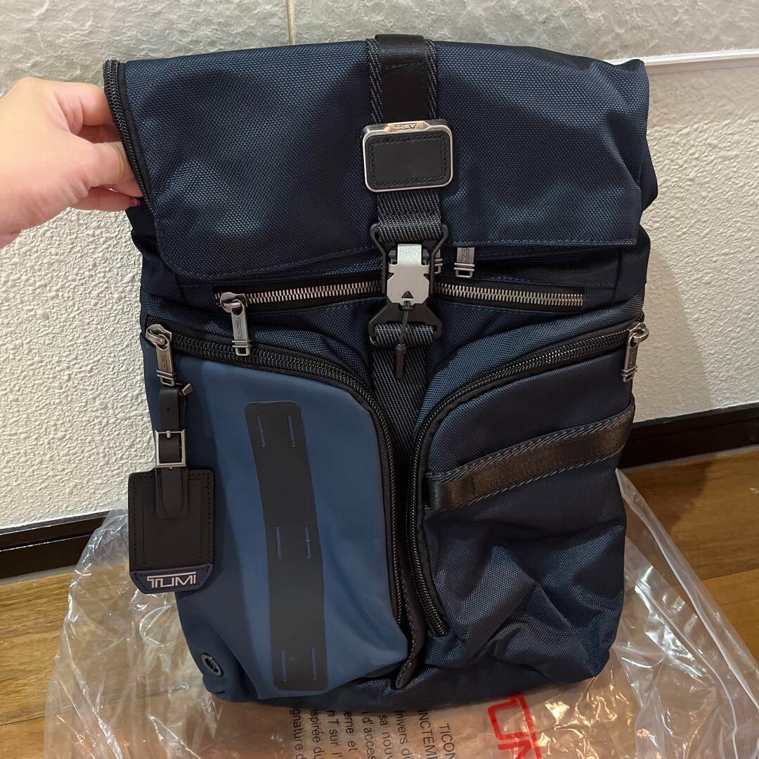 TUMI ALPHA BRAVO Logistic Backpack Navy 232759D