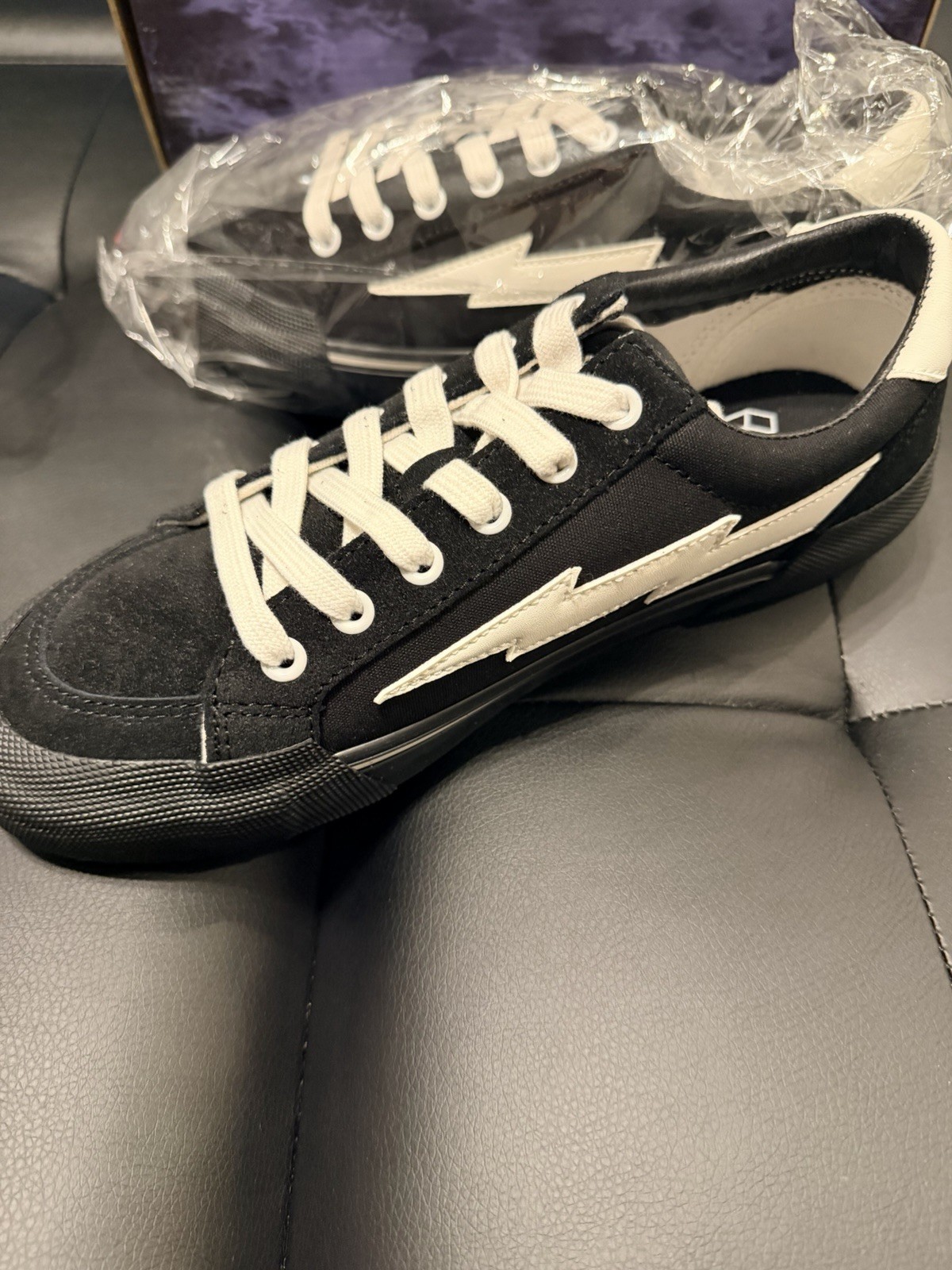NEW Revenge x Storm Vol. 2 Low Black White Sneakers – Men’s Size 8 – With Box