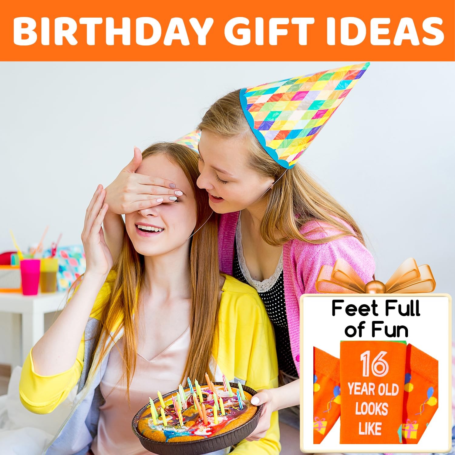 Zmart 16th Birthday Gifts Years Medium, Awesome 16 Year Old Looks Like Orange