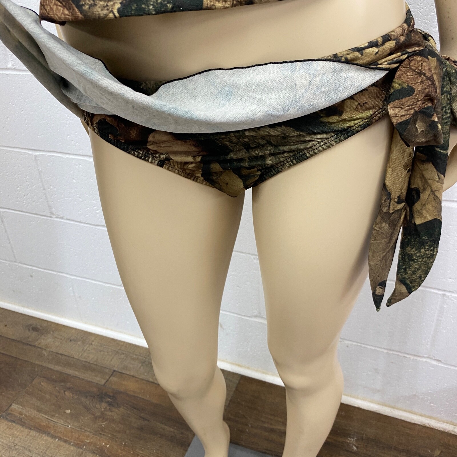 Camo Tankini BOTTOMS Swim Camouflage True Timber oak tree real mossy brown