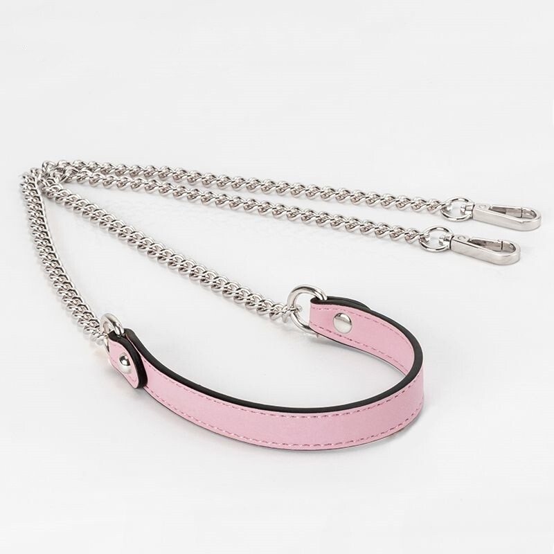 Metal Leather Chain Replacement Crossbody Shoulder Handbag Bag Strap 58CM-200CM