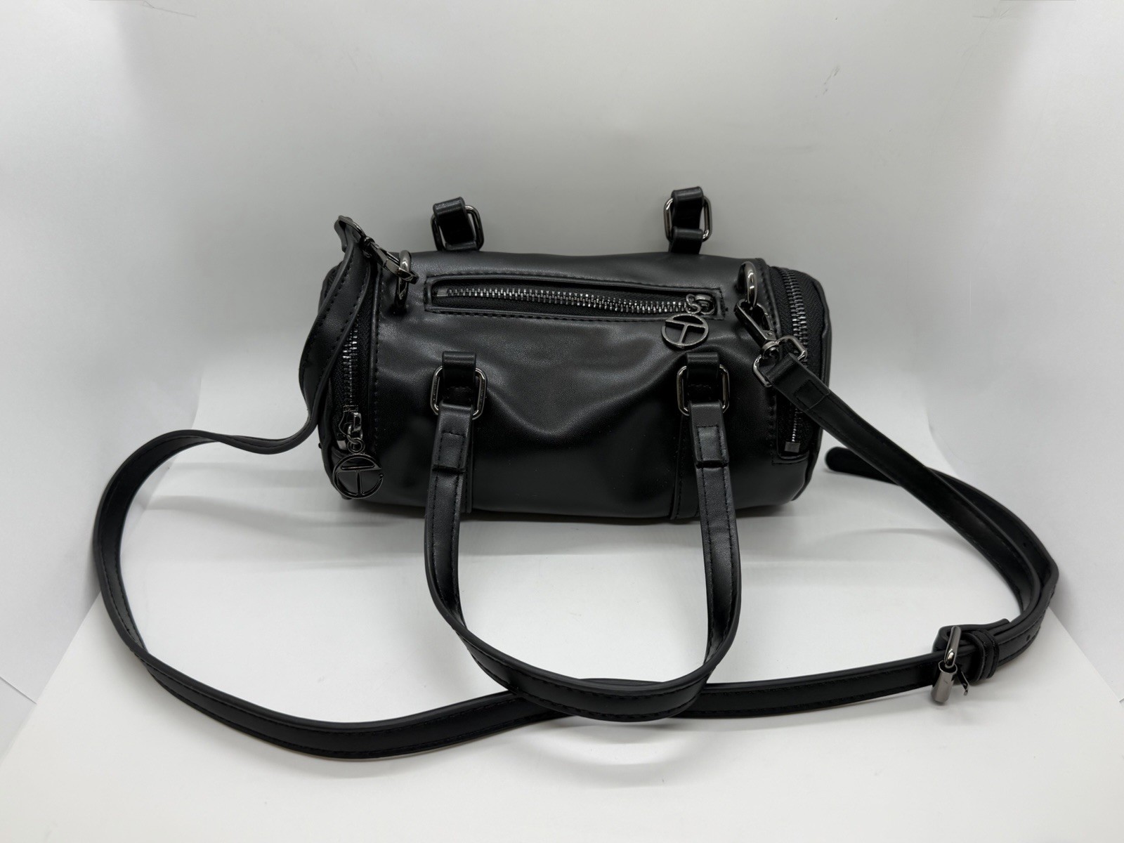 FOR CHARITY Telfar Small Duffle Bag in Black P12 G2U