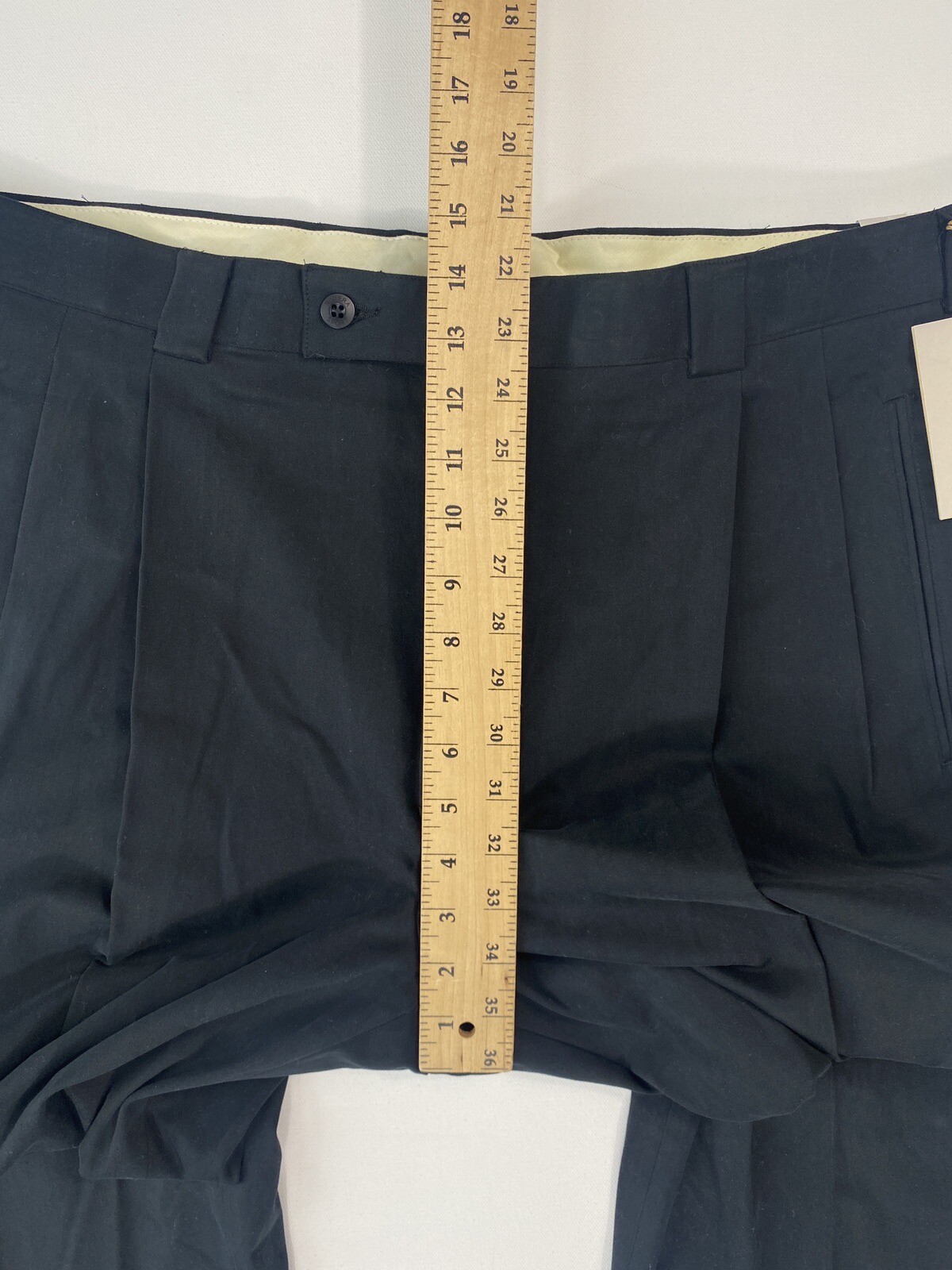 Riviera Sports Mens Pants Size 40×36 Unhemmed Career Casual NWT Modern Stretch
