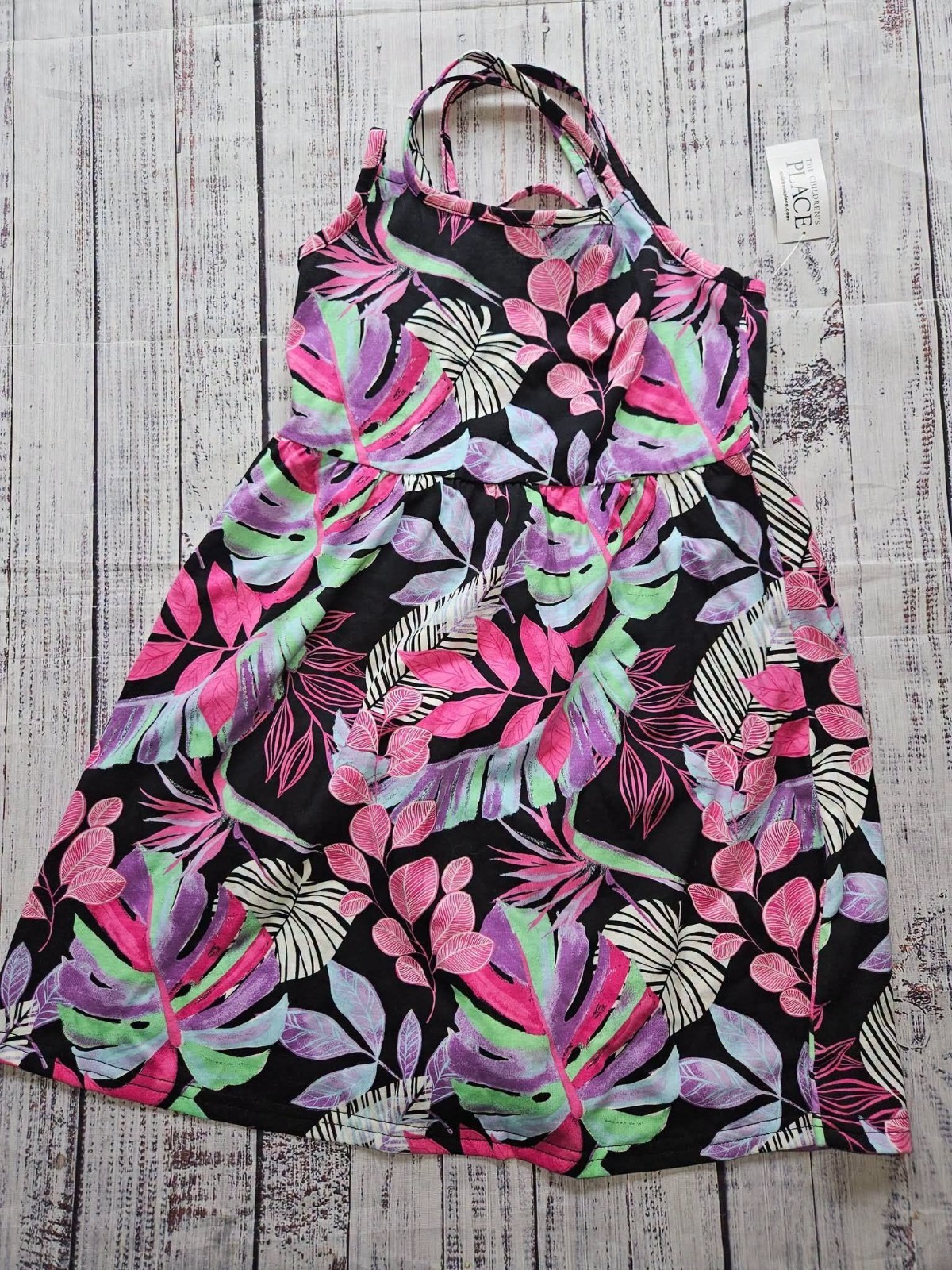 NWT The Children’s Place floral print dress size 7-8