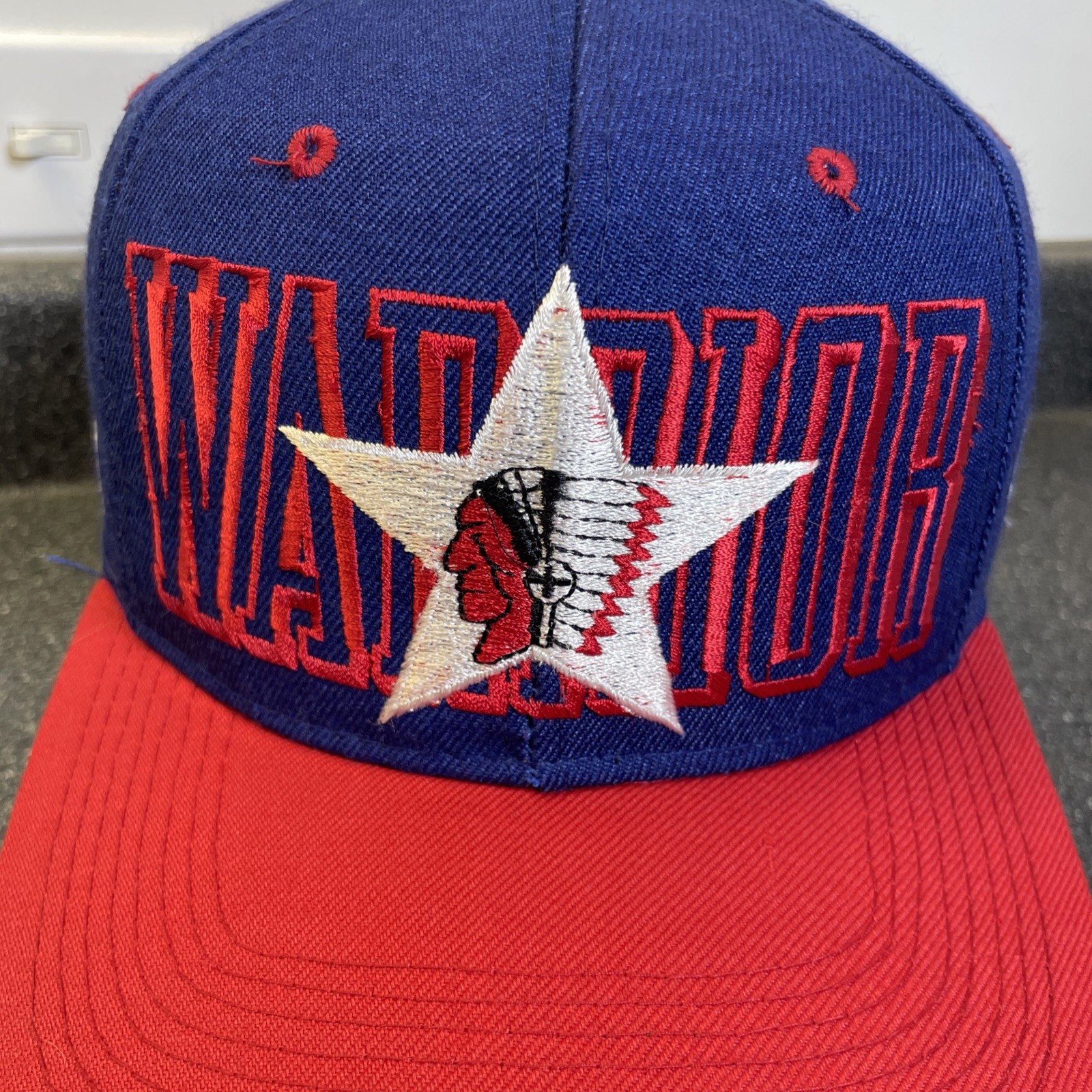Vintage Korean War Warrior Hat Cap Snapback Re-up Second To None Veteran NWOT
