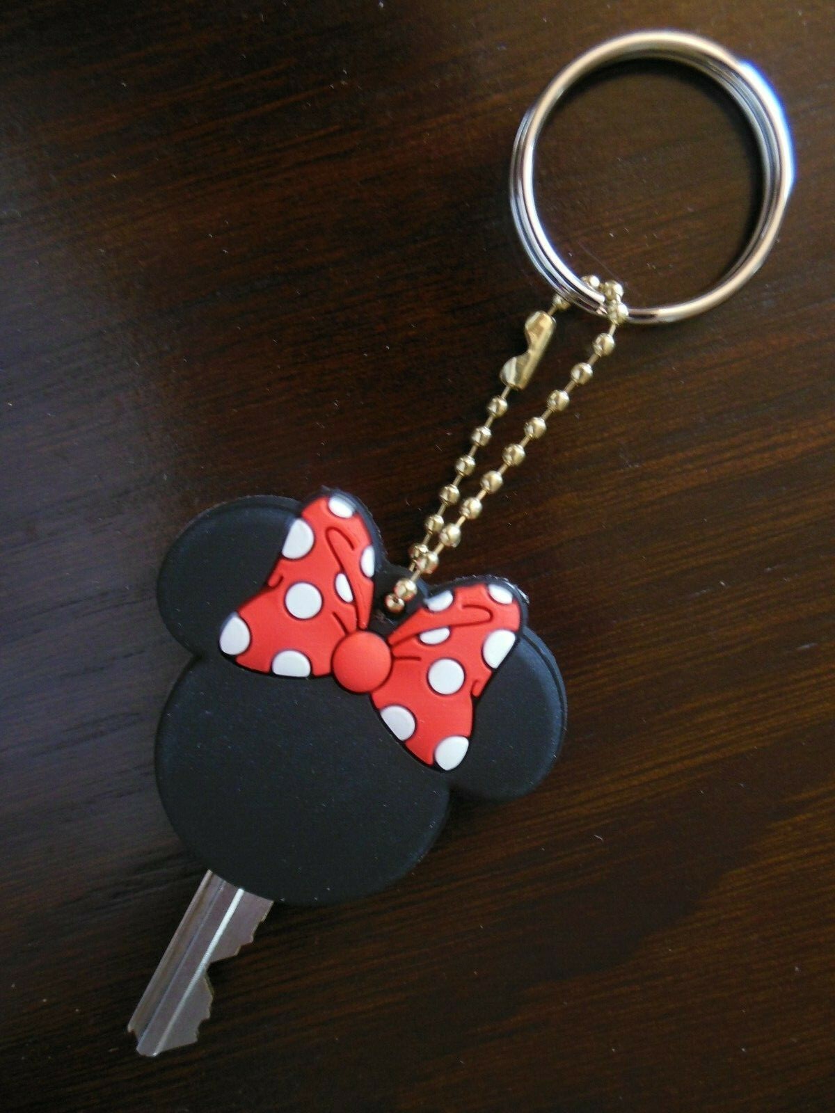 Minnie Mouse ** Key Cover Key Chain *{ soft silicone } ** Free Shipping
