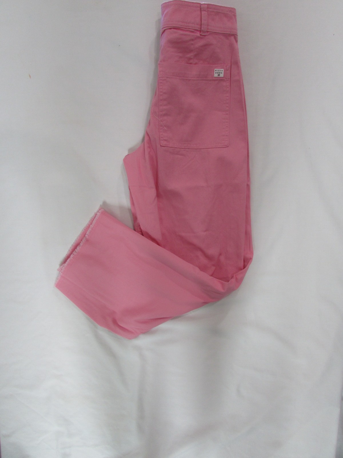 Billabong Side Kick pants PINK Distressed Wide bottoms Women Sz 24/25/26/28 NWT