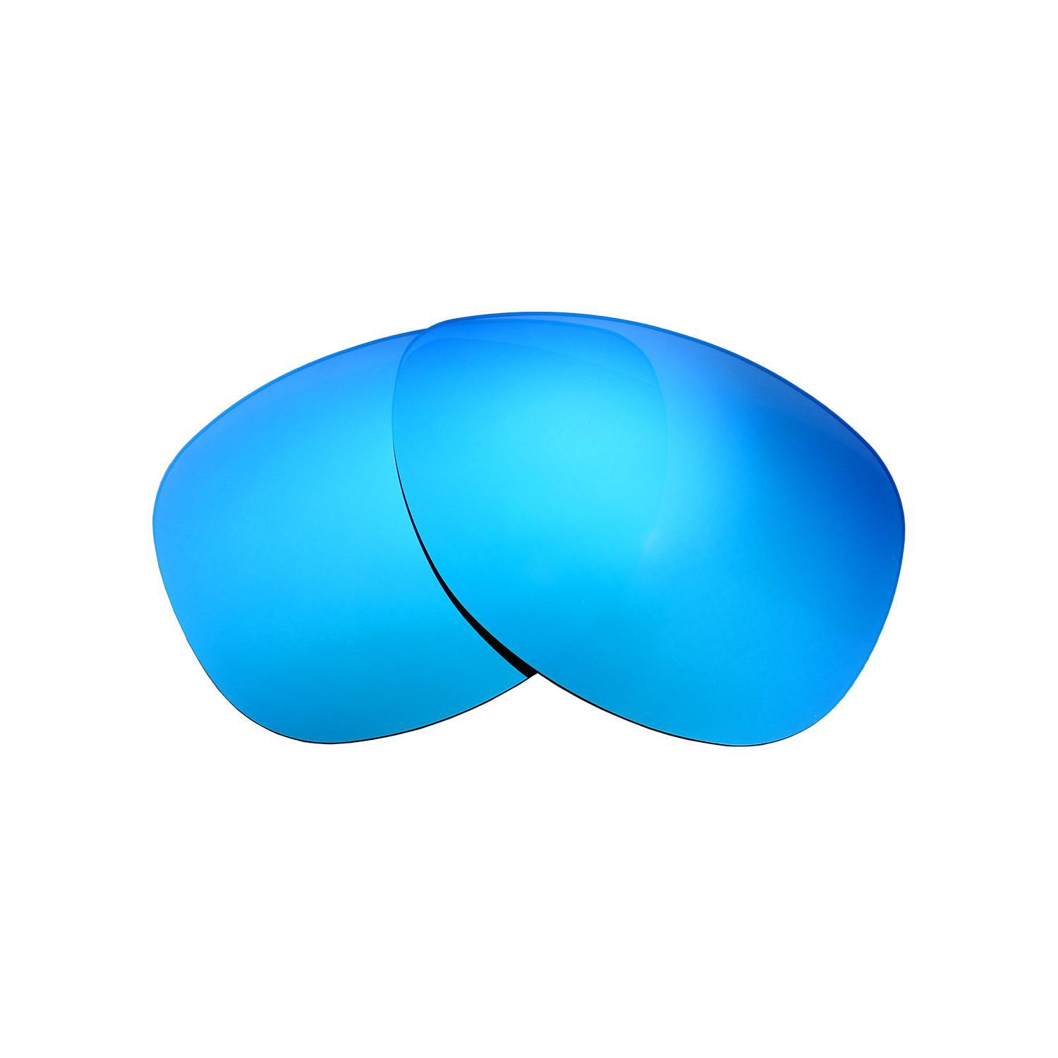 Walleva Ice Blue Polarized Replacement Lenses For Ray-Ban RB3362 Cockpit 59mm