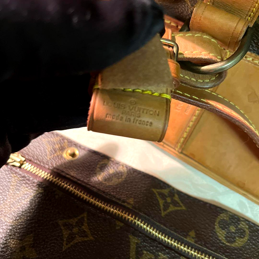 Rare LOUIS VUITTON Randonee Monogram Shoulder Bag M42244 Vintage 12.6in Auth