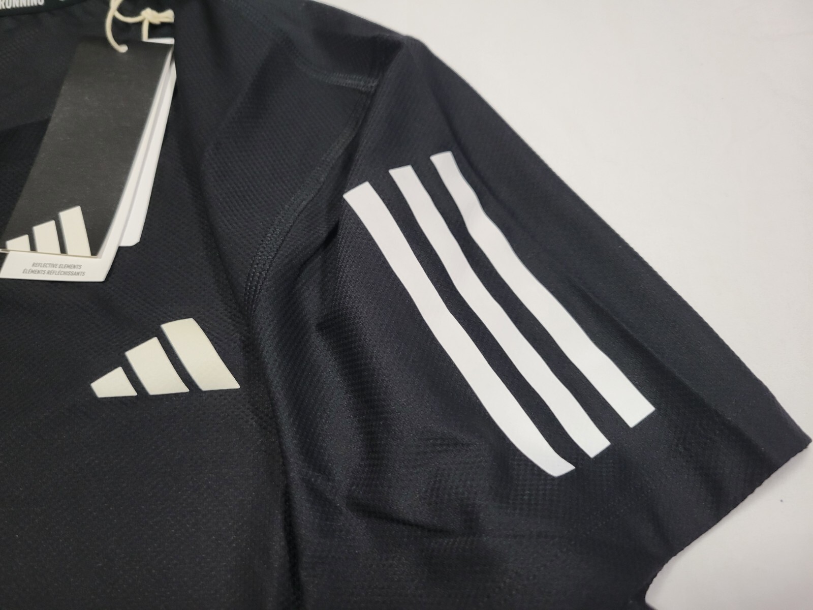 Adidas Mens OWN THE RUN Shirts S/S Training Black Jersey Tee Casual Shirt FS9799