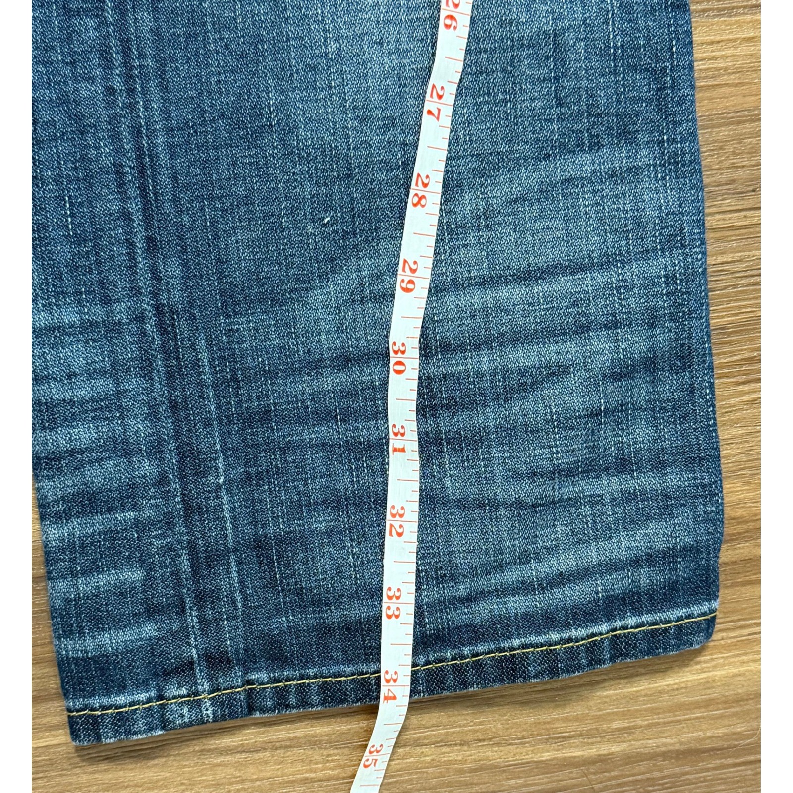 True Religion Ricky No Flap Relaxed Straight Jeans Mens Sz 30 Dark Wash