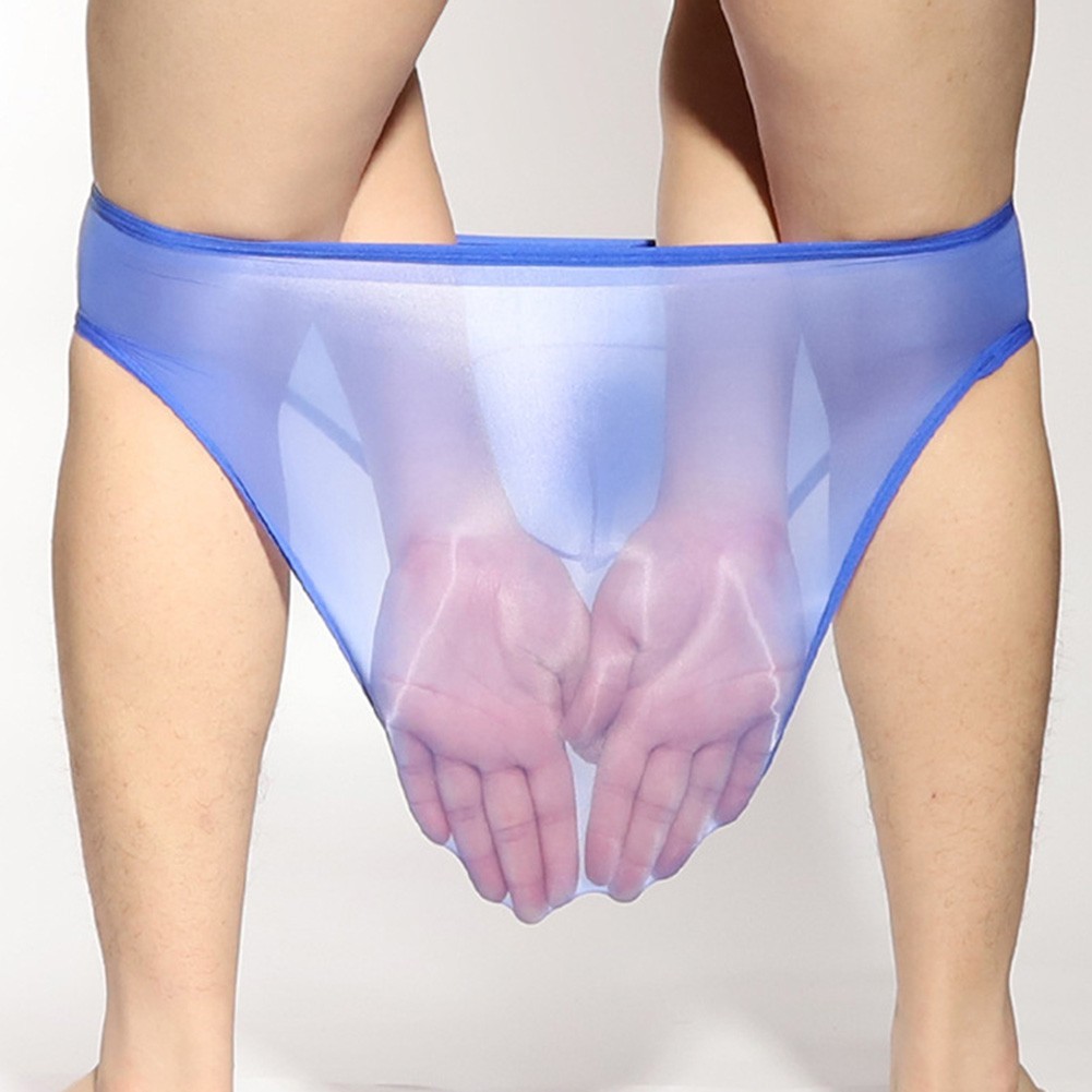 Mens Underwear Panties for lingerie Middle Waist Nylon Slimming Solid Color