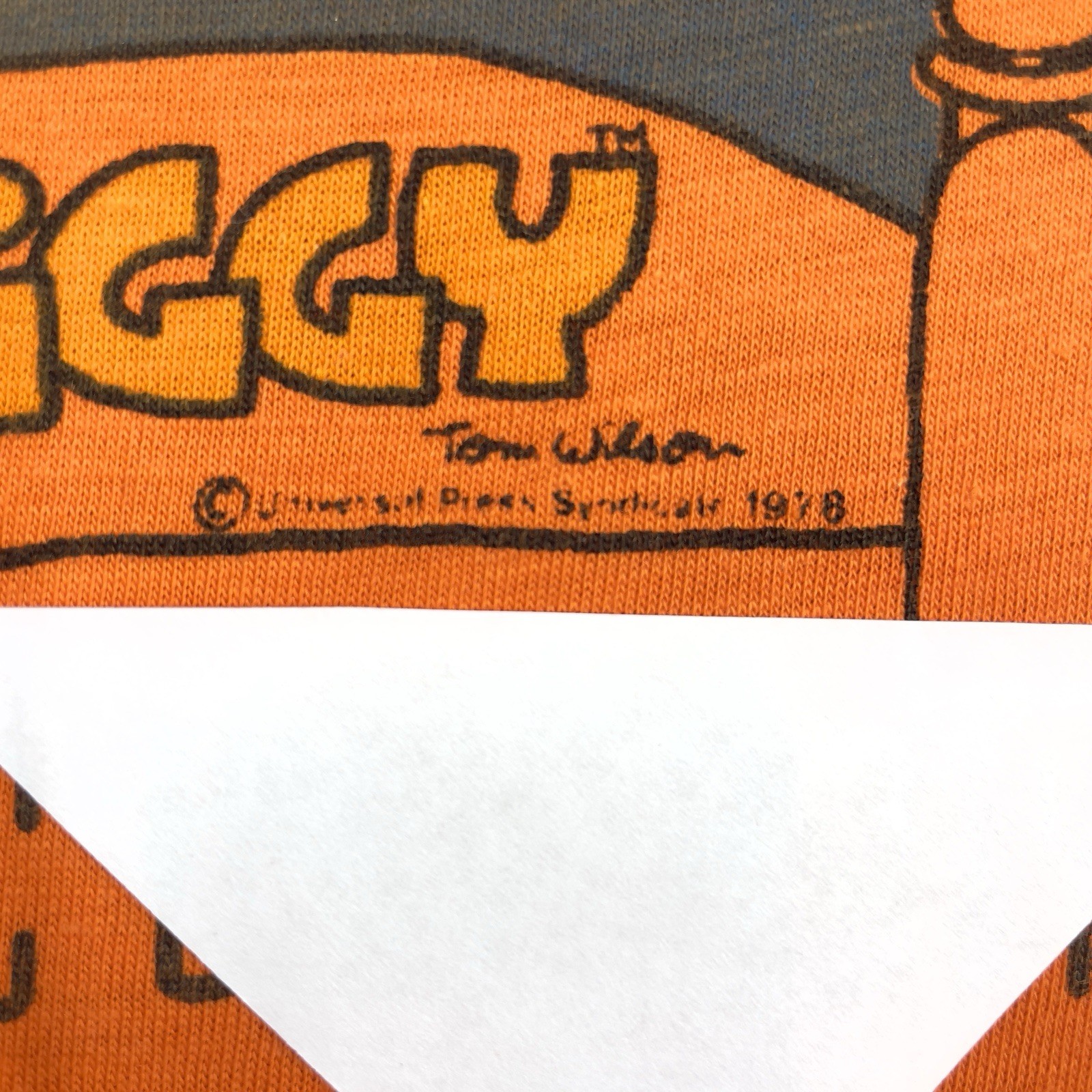 VTG 70s Ziggy 20.75” x 27.25” Catholic University Humor T Shirt