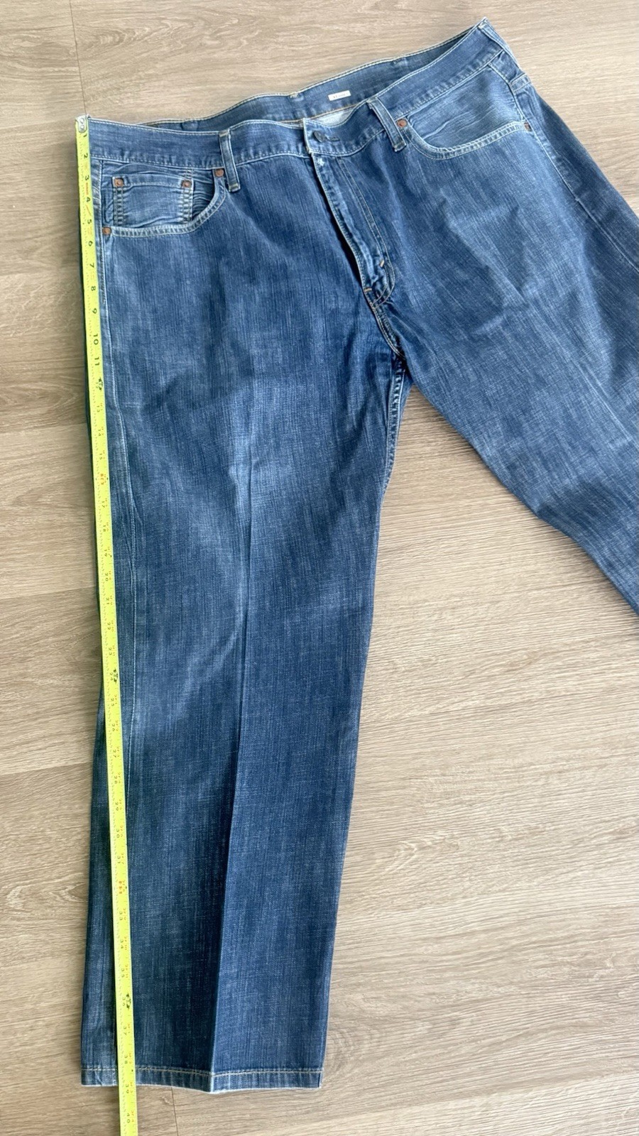 Levi’s 569 Loose Straight Leg Jeans Men’s Size 38×30 Blue Denim Relaxed Fit