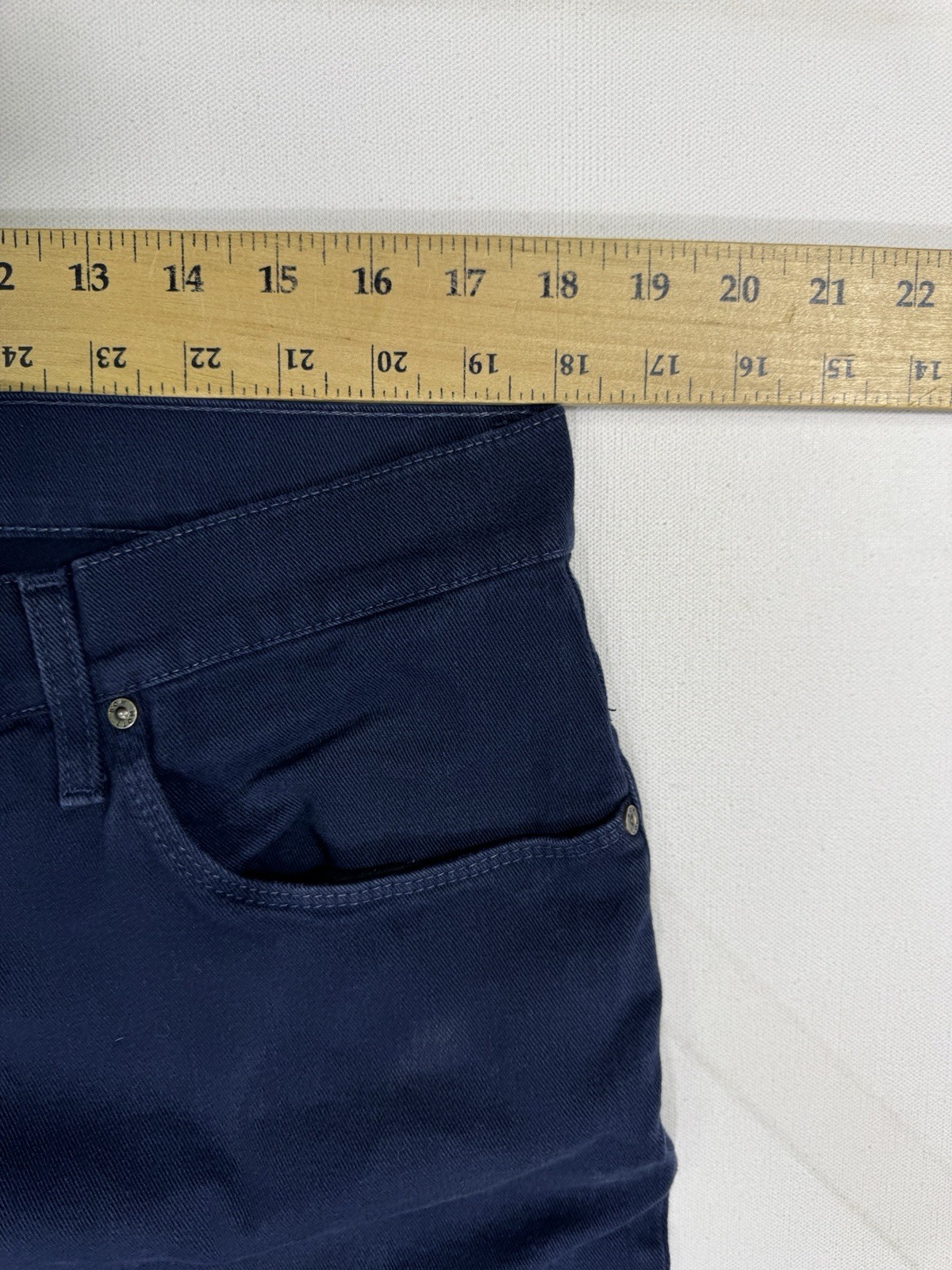 Mott and Bow Straight Straight Mercer Jeans Men’s 36×30 (36×29) Stretch Blue