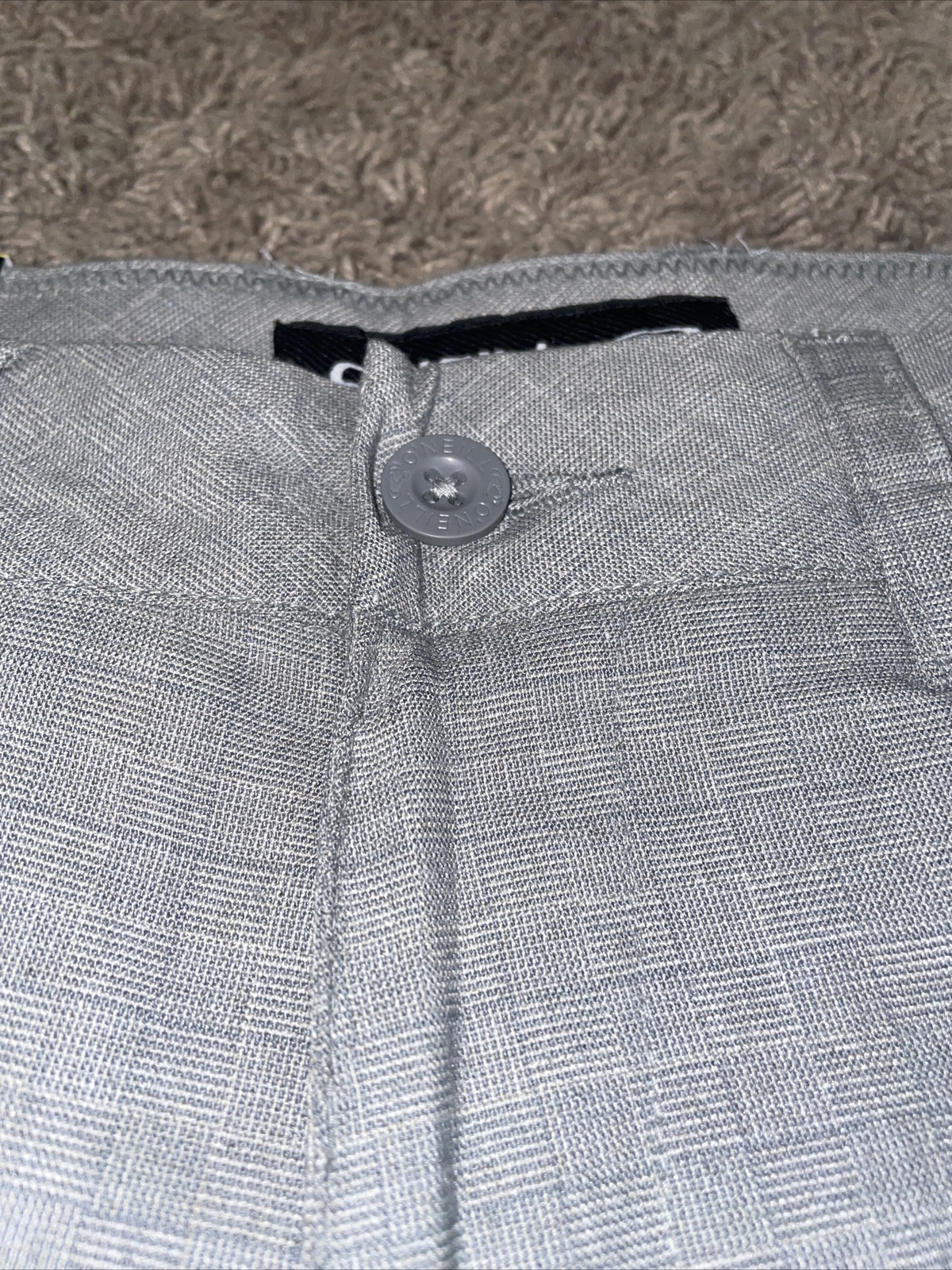 NWT Men’s O’Neill Walk Shorts Light Gray Size 32 Two Way Stretch