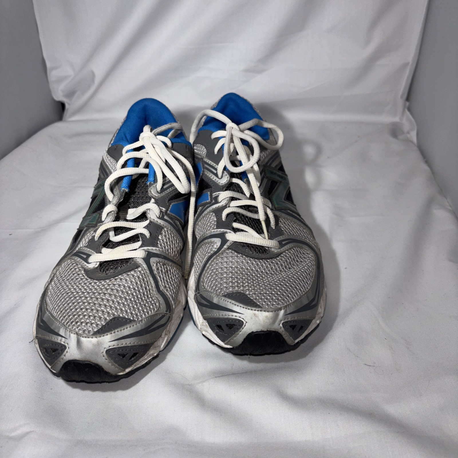NEW BALANCE 580V3 SILVER BLUE SNEAKERS ATHLETIC RUNNING SHOES US MENS SZ 11D