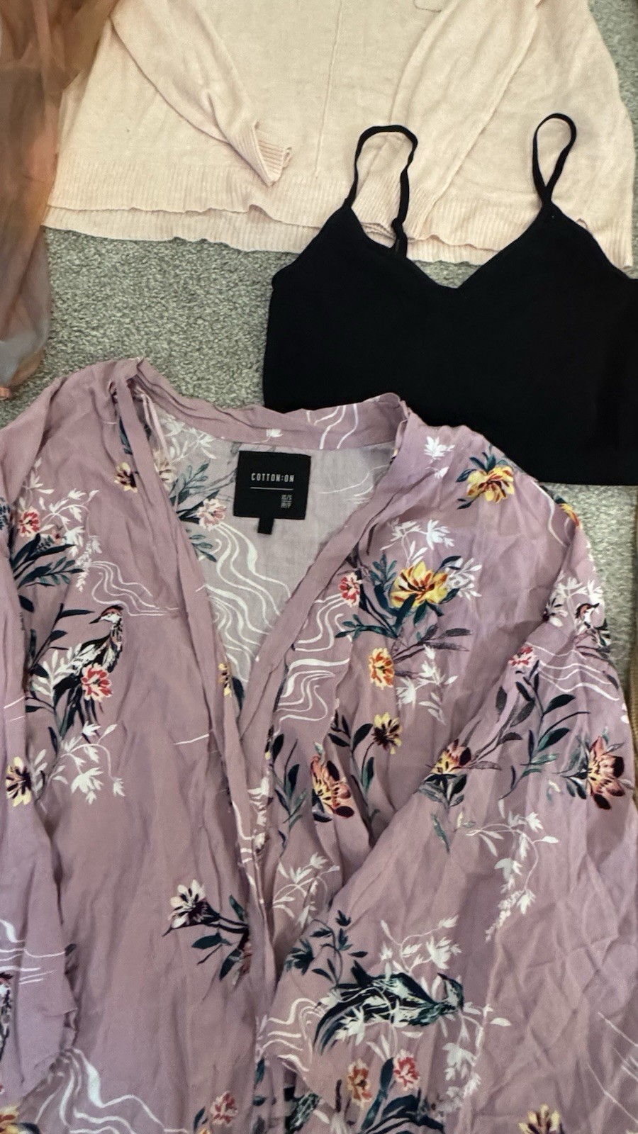 Cotton On, PrettyGarden Women’s Clothing Lot Size S– Dresses, Tops, Pants
