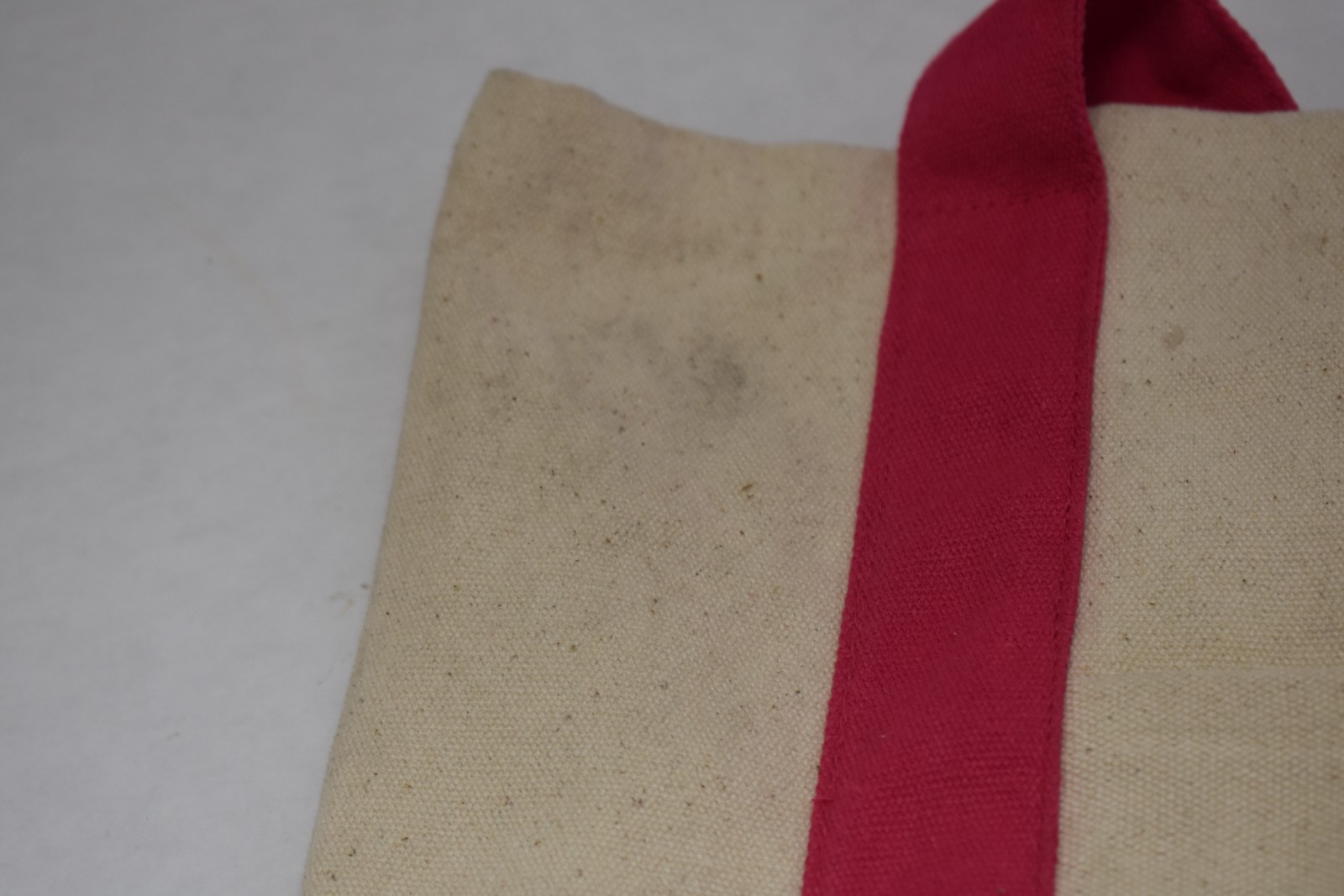 T-Mobile Mini Canvas Tote Bag Off White Pink Strap 12.75″ x 10.75″ Lot of 5