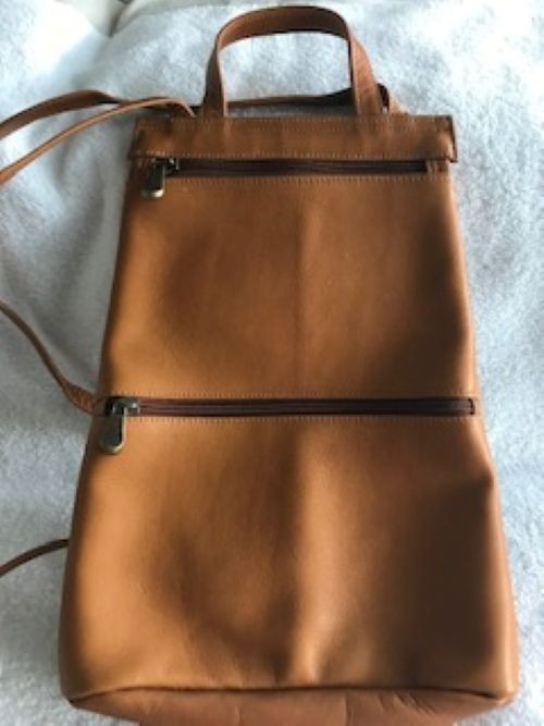 Le Donne Tanya Slimpack – Tan Leather