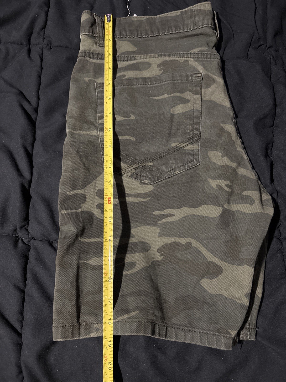 3 Pairs Of Used Cargo Shorts All Size 33 Lengths Are In Pictures