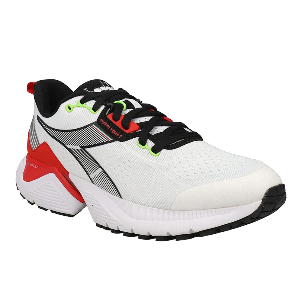 diadora Mythos Blushield Vigore 2 Running Mens White Sneakers Athletic Shoes 17
