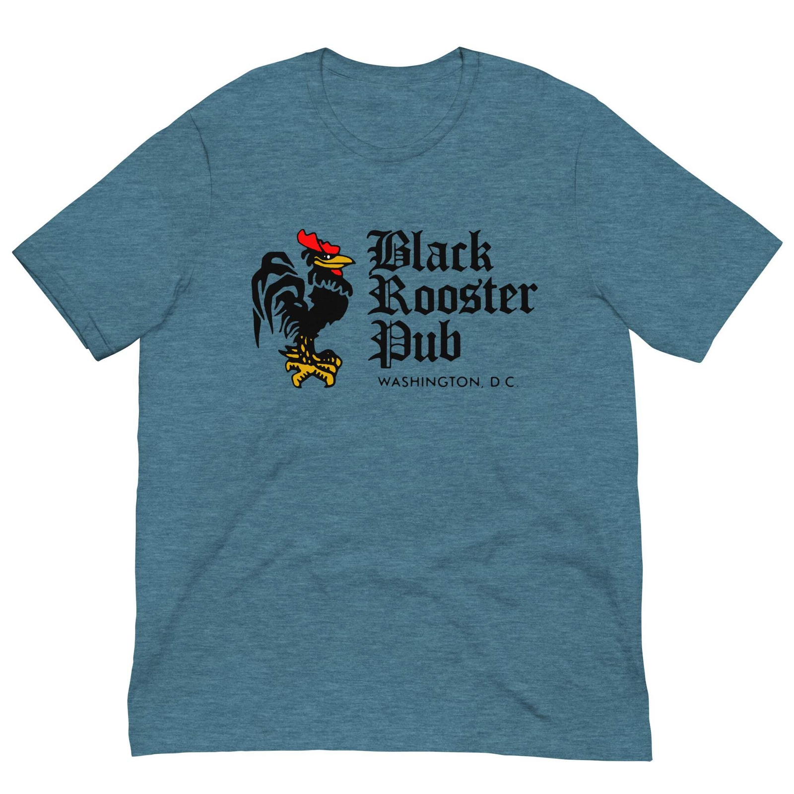Vintage Retro T Shirt Washington DC Pub Rooster Graphic Tee For Men Women