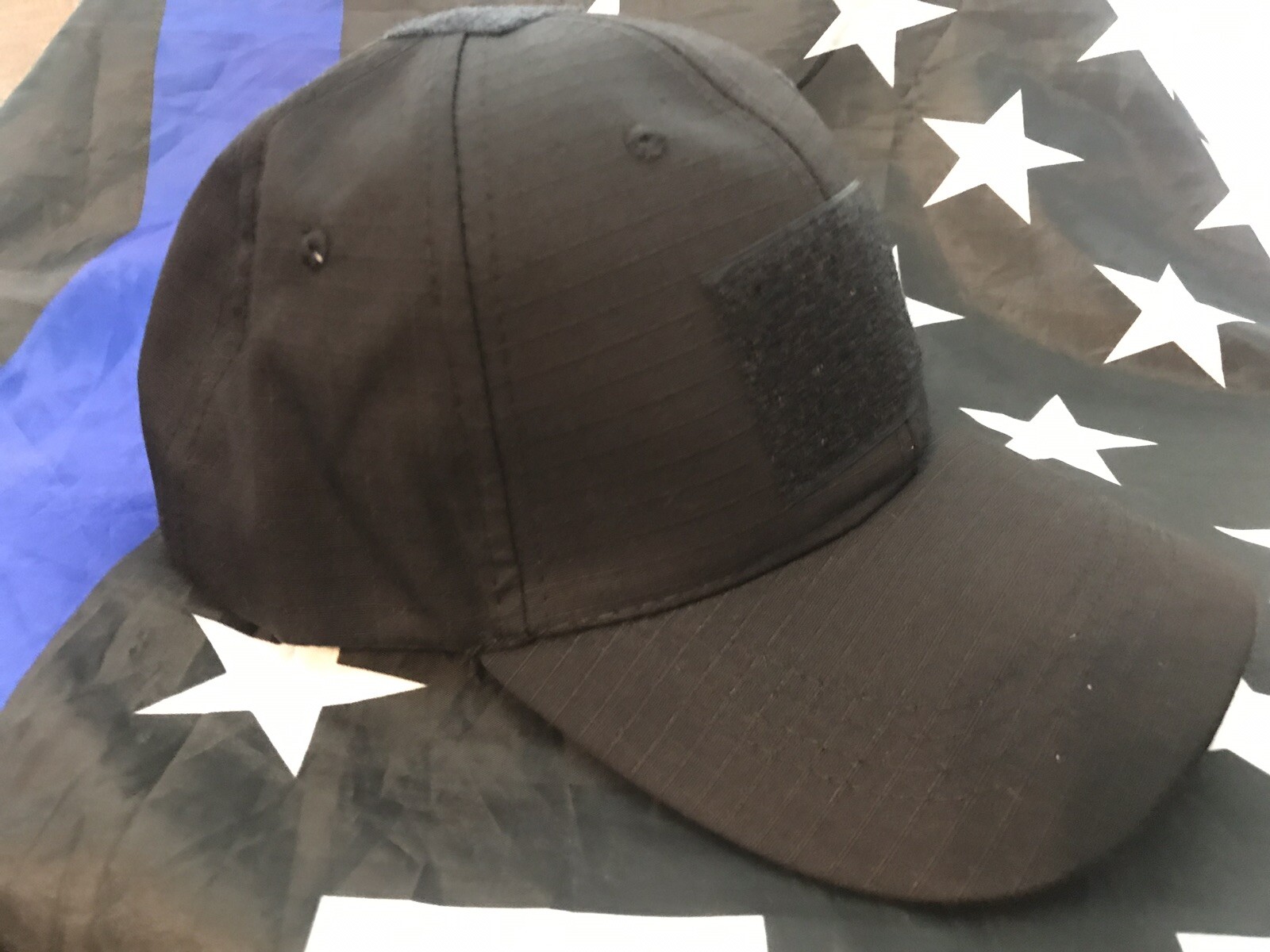 GREEN RIPSTOP Tactical Operator Contractor Adjustable Baseball Cap for Patches