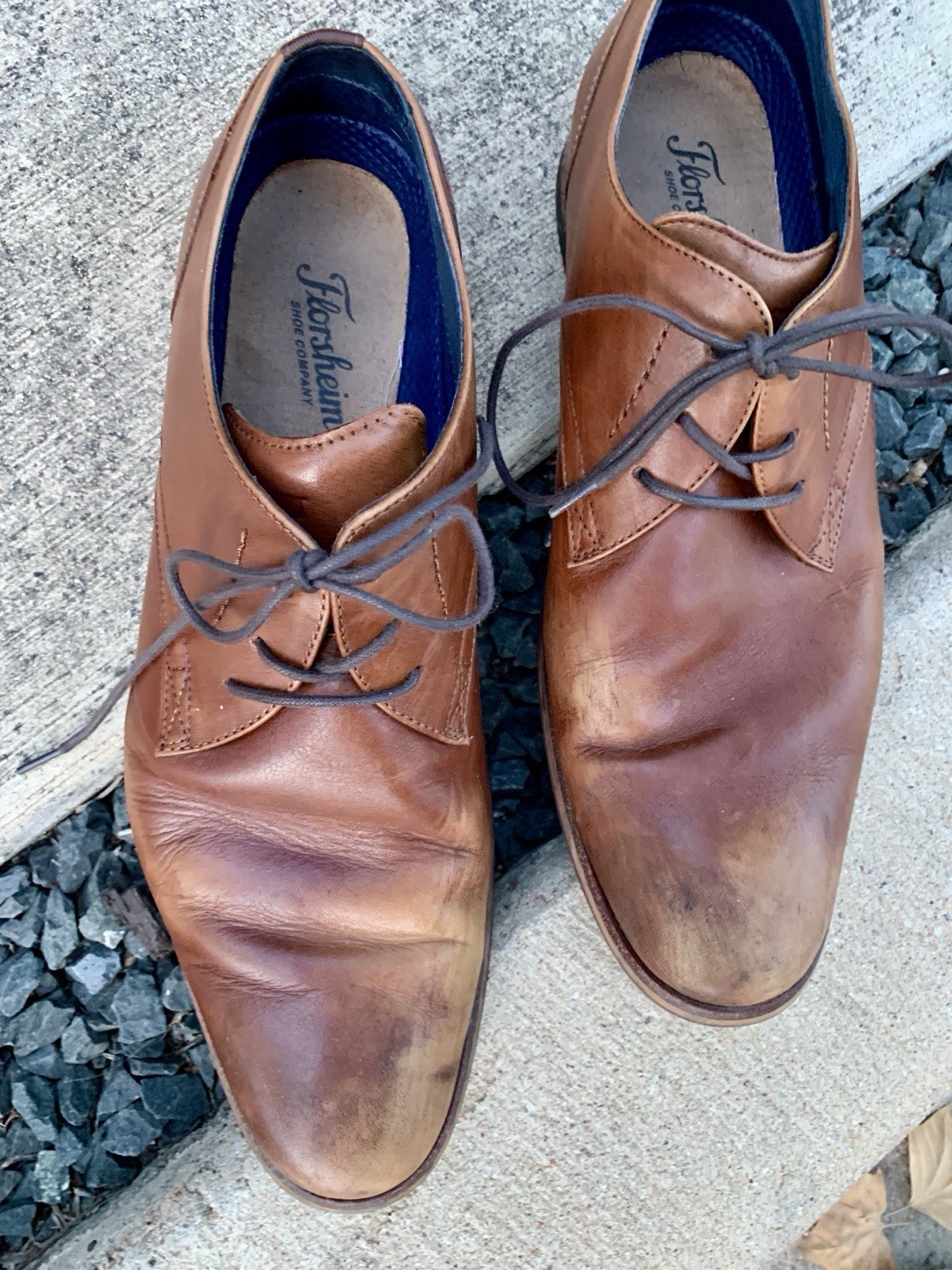 Florsheim Men’s Comfortech Flexsole Shoes, Brown, Size 10, Leather And Man made