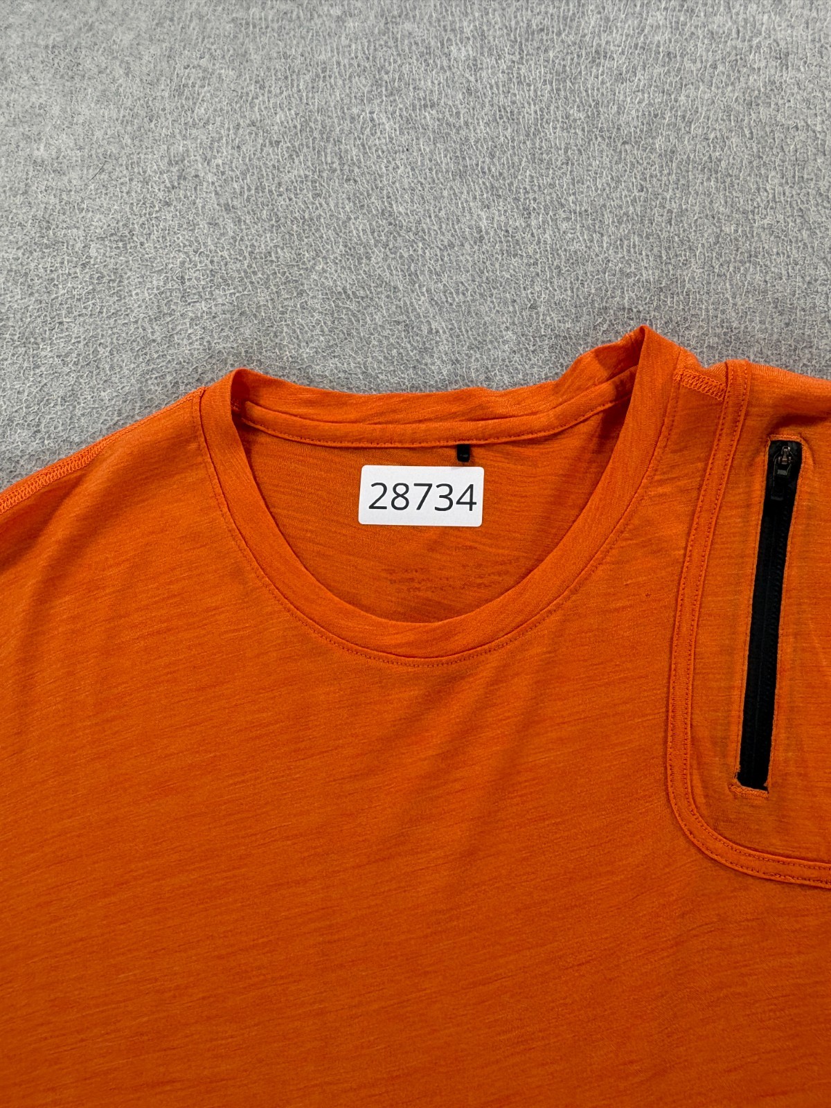 Paskho Merino Wool Long Sleeve Crew Base Shirt (Men’s 2XL) Orange