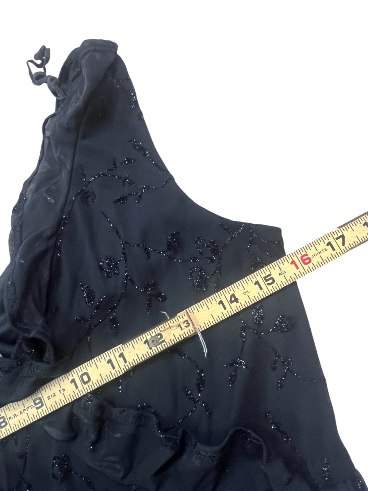 Breakin Loose Y2K Black Evening Cocktail Dress Womens 9/10 Whimisgoth