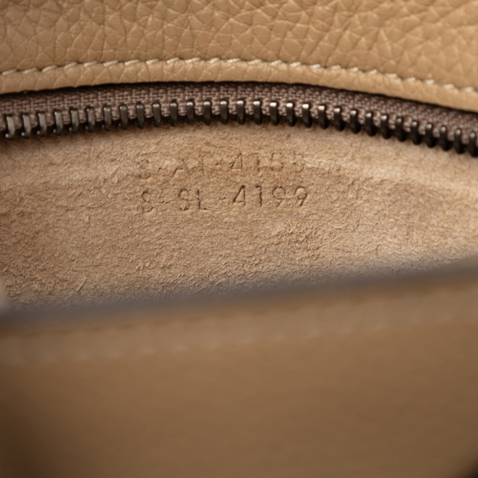 Celine Luggage Nano Shopper Handbag, Beige Leather, Women’s CELINE GZl1h8bj