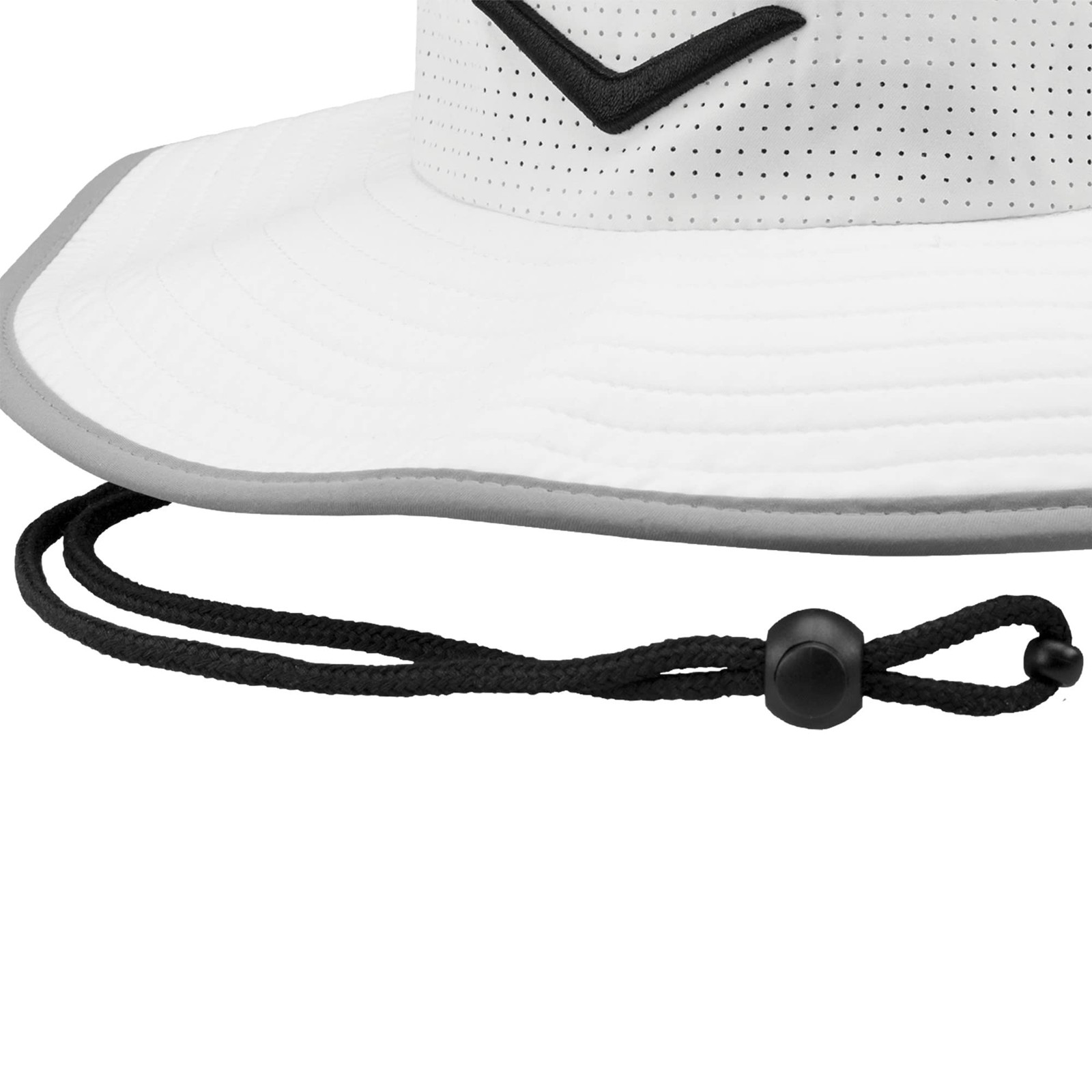 EvoShield Logo Bucket Hat, White, One Size Fits Most Size, White