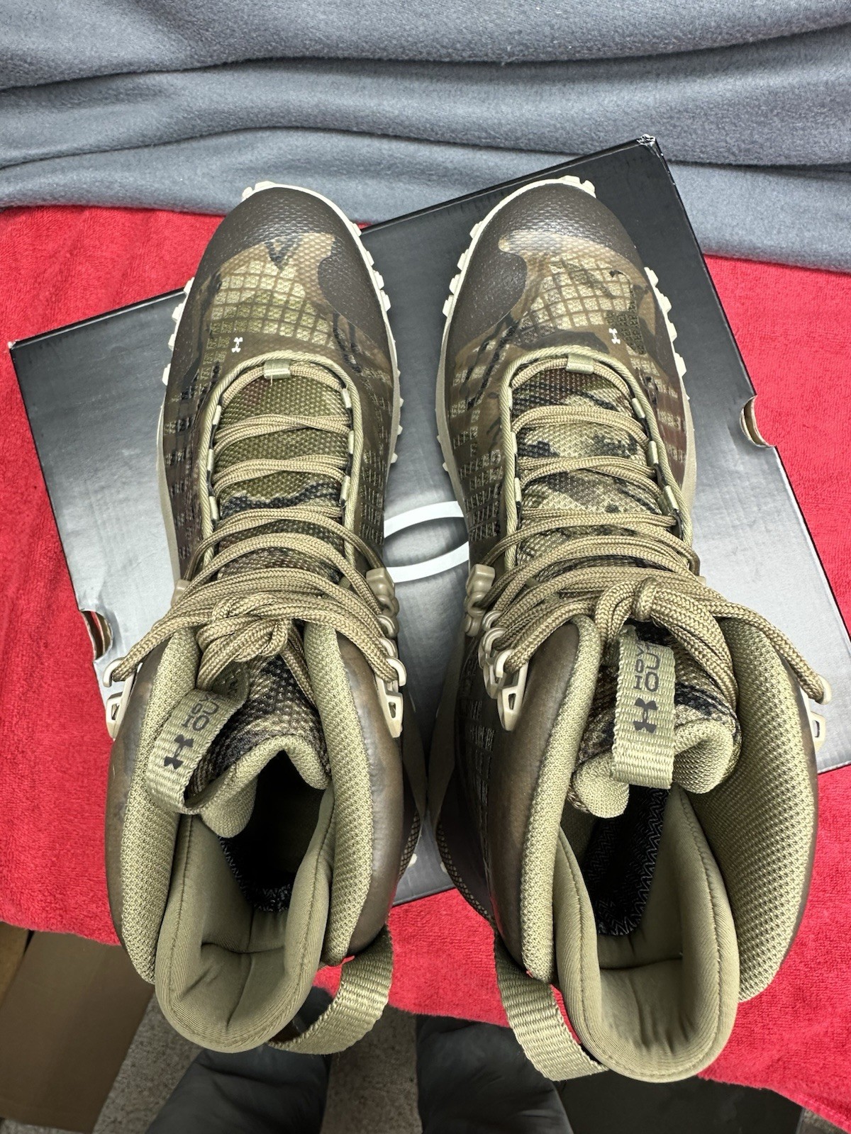 UNDER ARMOUR REAPER BARREN BAYOU BOOT HOVR DAWN 2.0 3025573-900 Size 12.5 NIB!