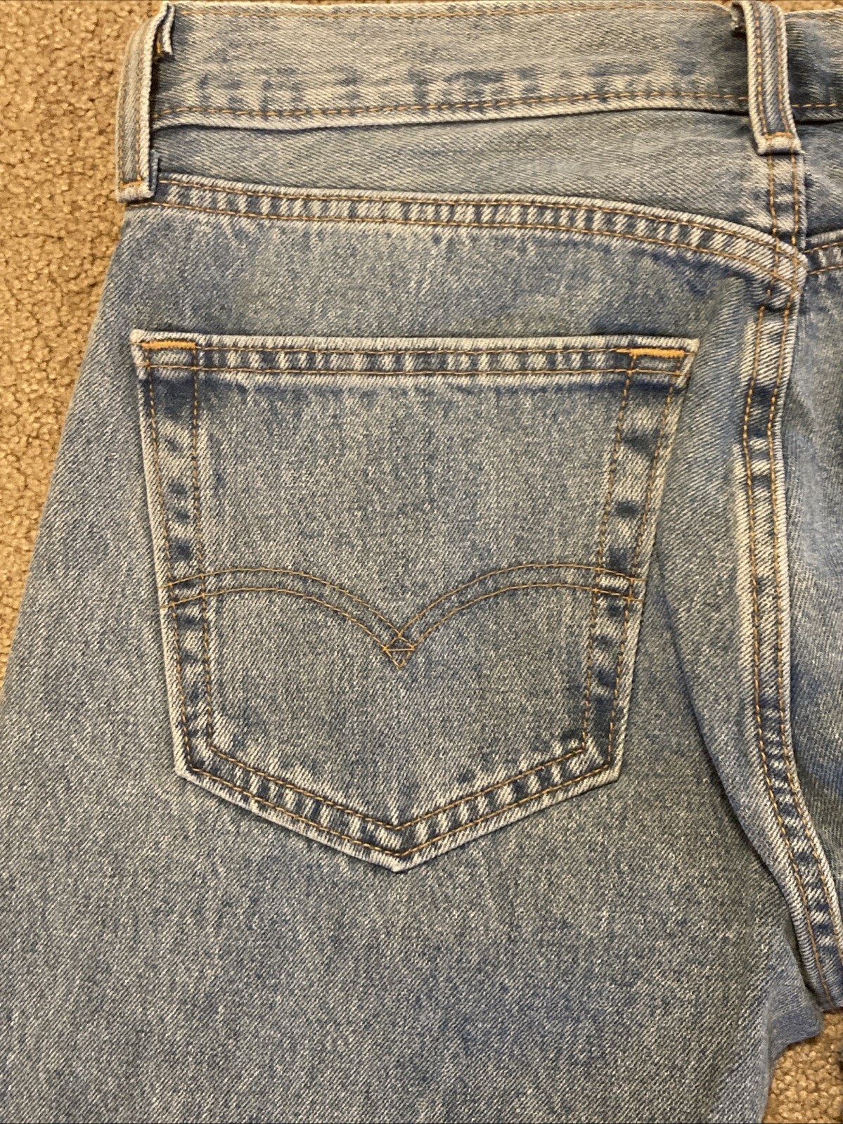 Levi’s Mens SIZE 30 X 32 505 Regular Light Stonewash