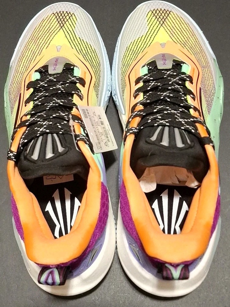 Anta Model 8125B1128S-2 Kai 1 Speed Men’s 9.5, Green/Purple/White